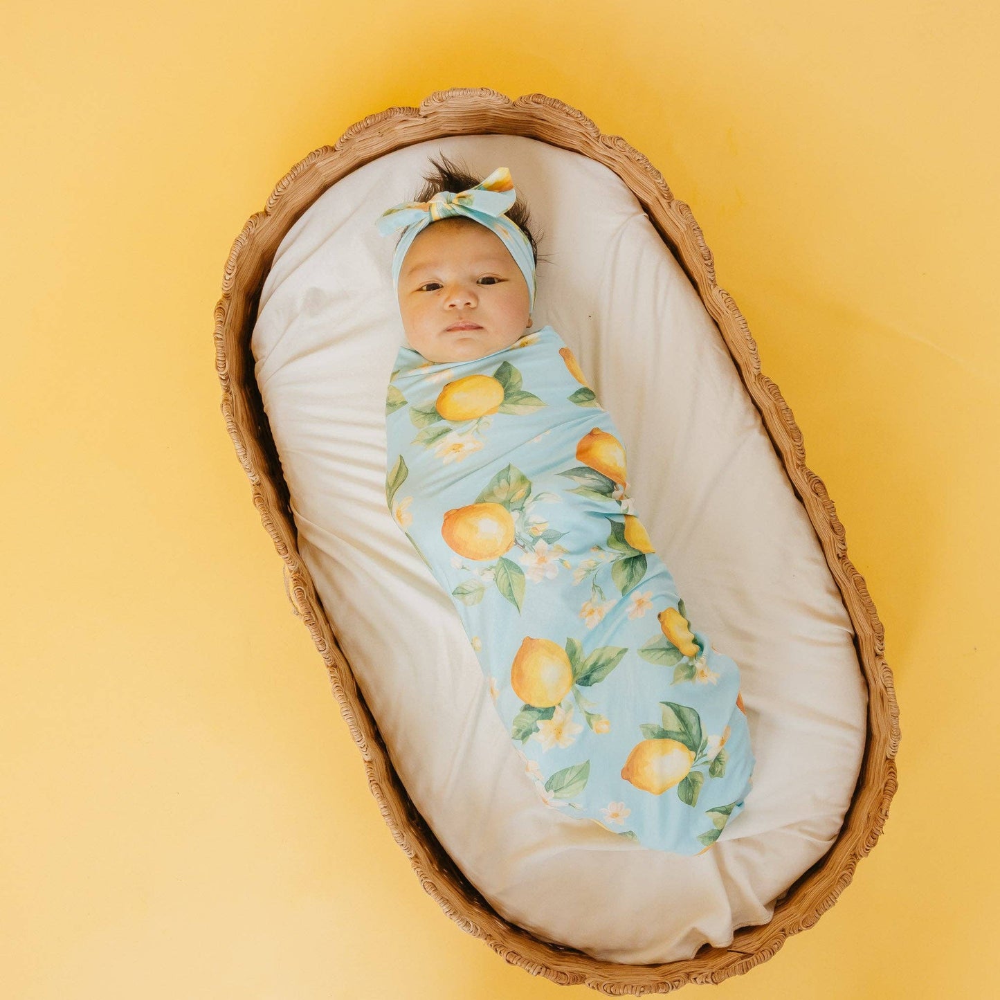 Copper Pearl | Knit Swaddle Blanket - Melody