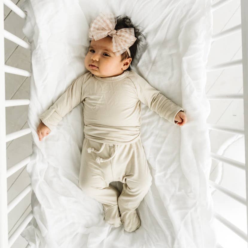Baby Bling® Tulle FAB® Skinny nylon headband with tulle bow