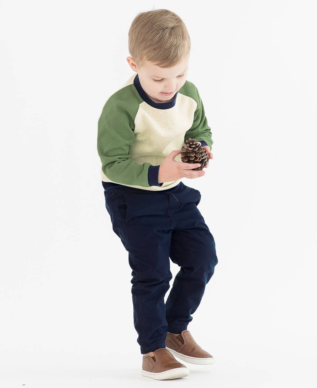 RuffleButts + RuggedButts - Boys Dark Navy Jogger Pants