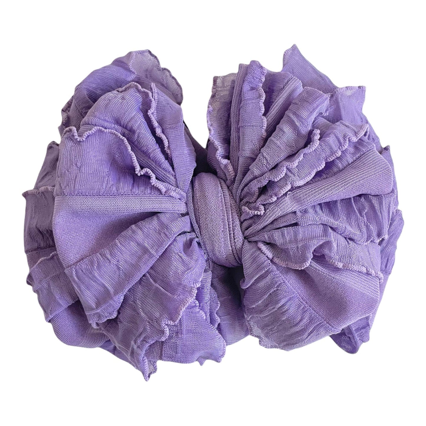 Rockin Royalty - Orchid Ruffled Headband