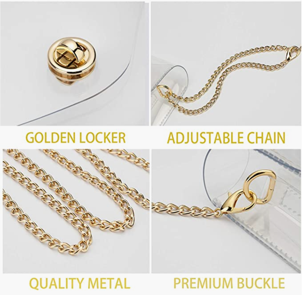 Clear Crossbody Stadium Concert Purse