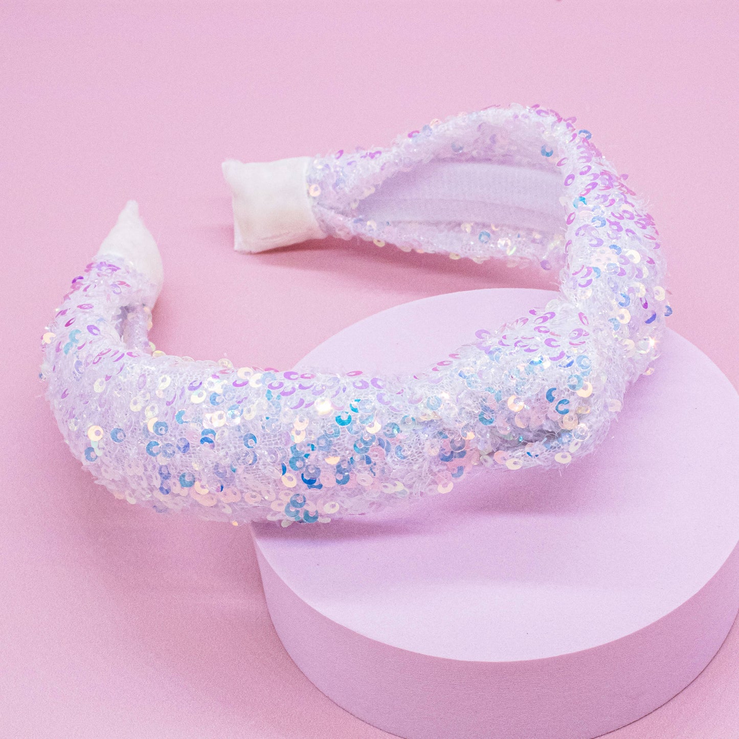 Confetti Sequin Knotted Headband
