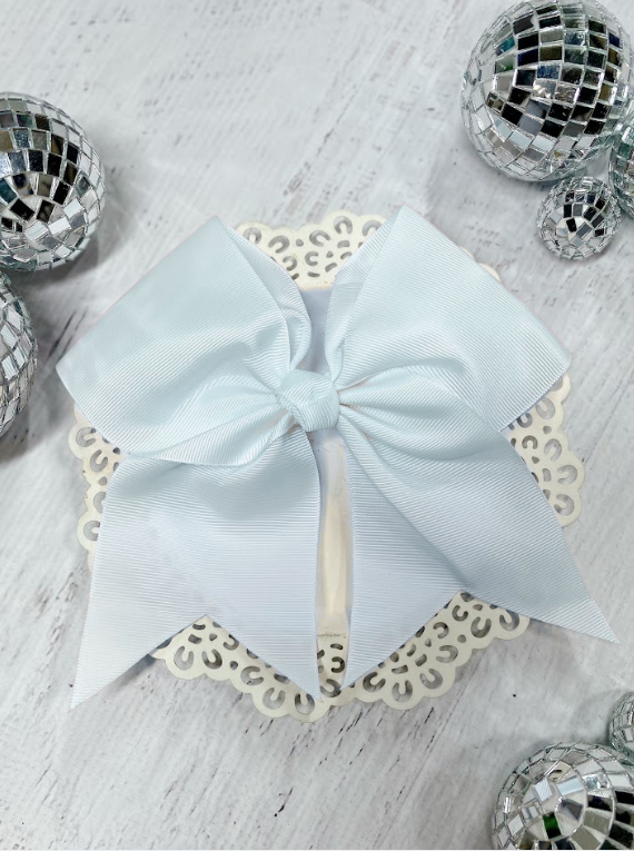 6" Cheer/Dance Bow - Alligator Clip