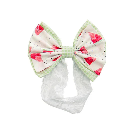 Haute Baby | Mia’s Melons Lucy Headband Bow