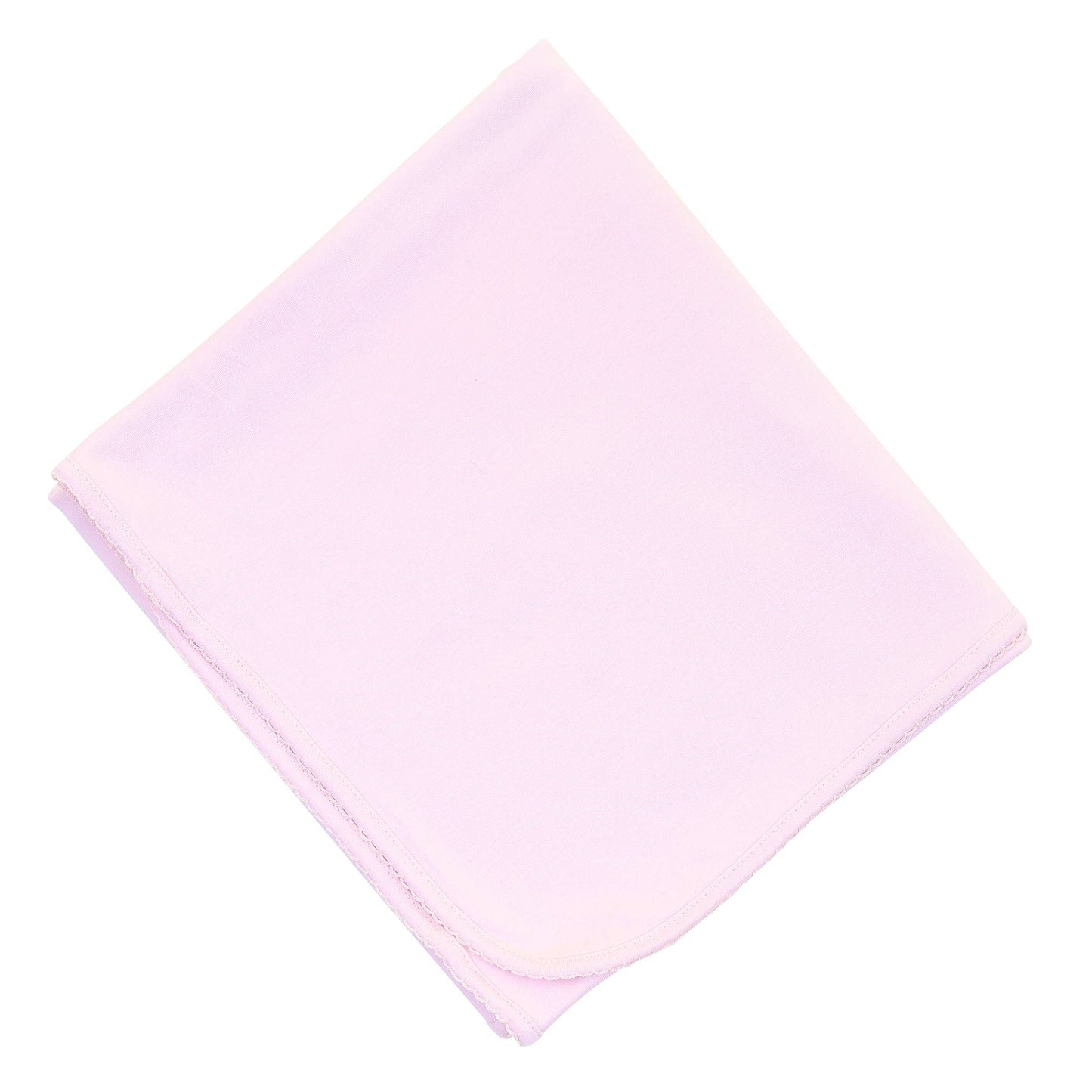 Magnolia Baby | Essentials Solid Pink Blanket