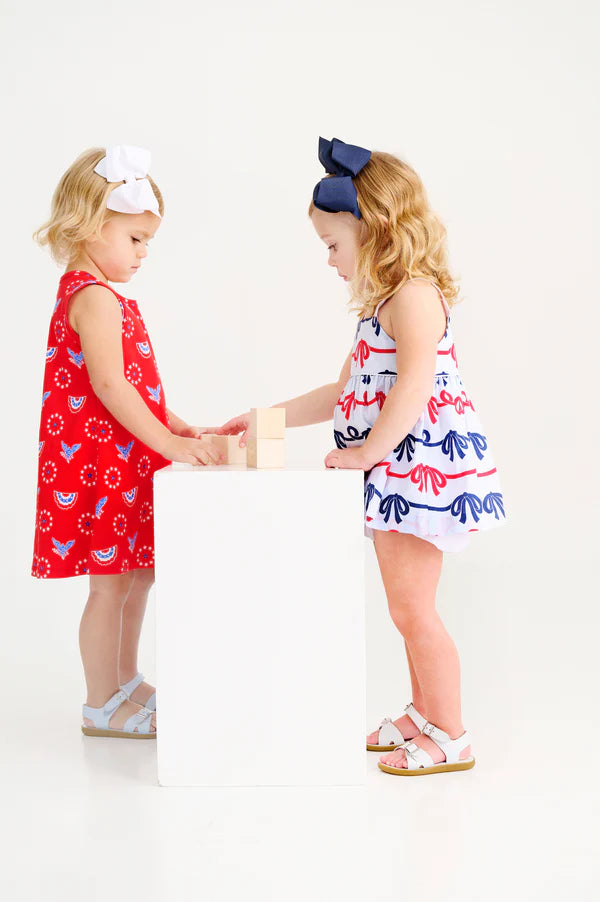 TBBC | Sleeveless Polly Play Dress - Star Spangled Swag