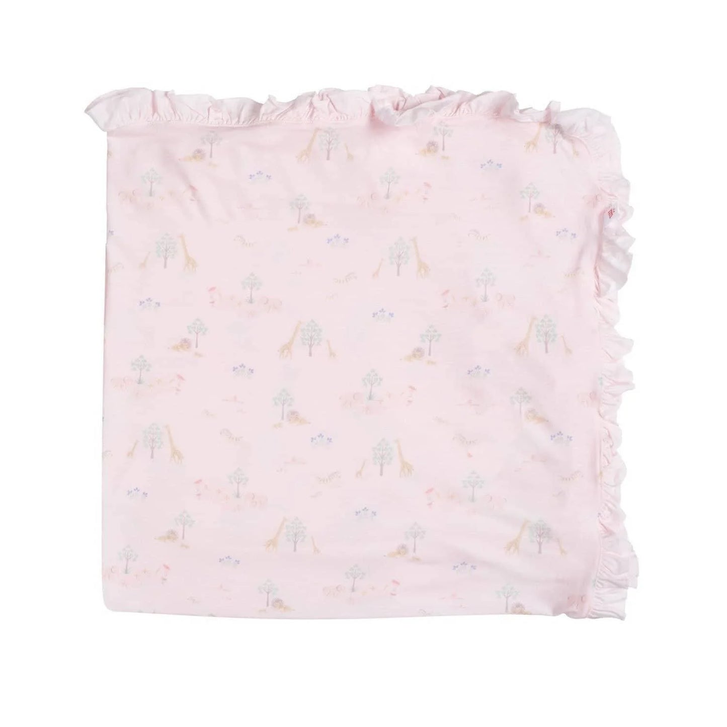 Magnetic Me | Modal Baby Blanket - Pink Serene Safari