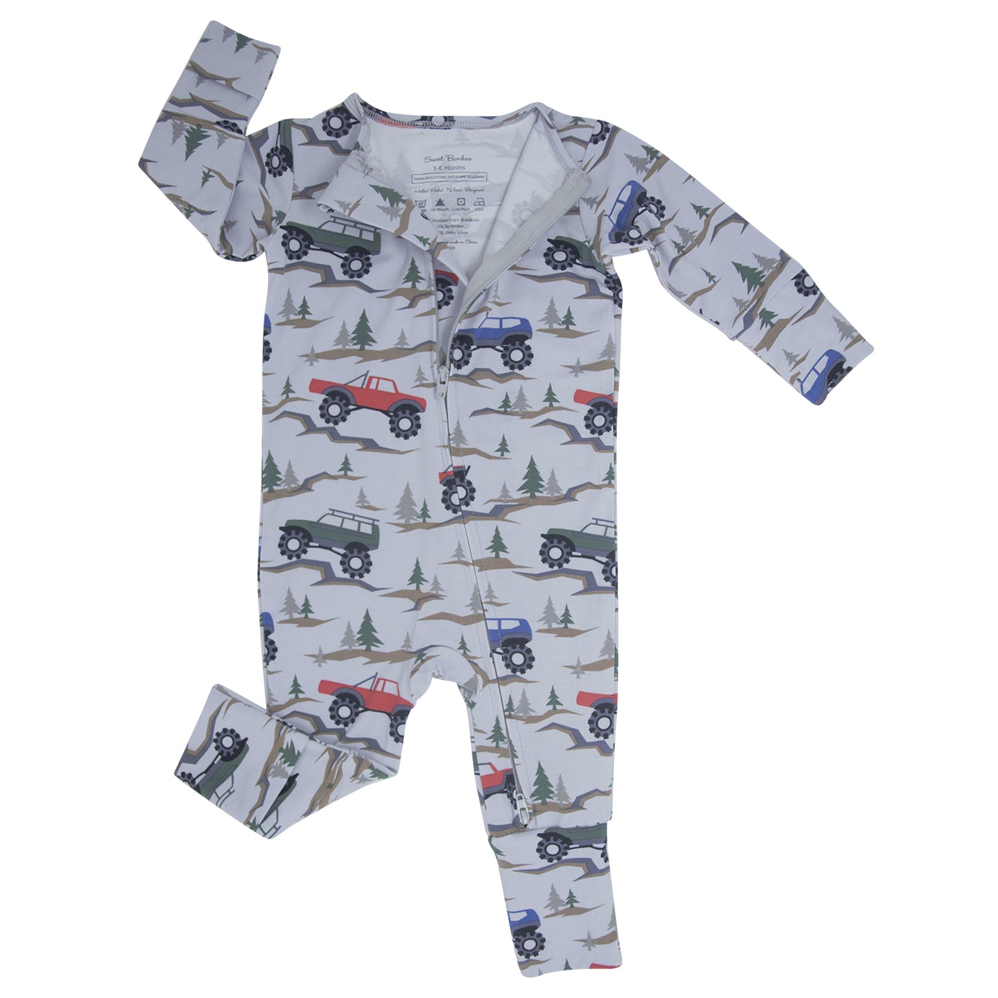 Sweet Bamboo | Convertible Romper - Over The River