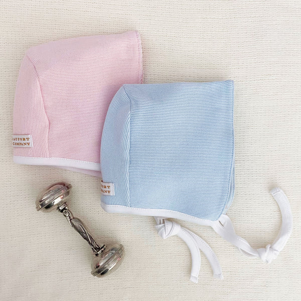 TBBC | Bundle Me Bonnet - Buckhead Blue with Worth Avenue White