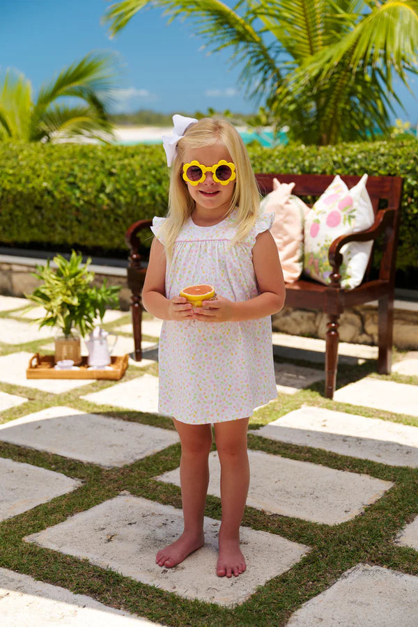TBBC | Dowell Day Dress - Citrus Style with Pier Party Pink