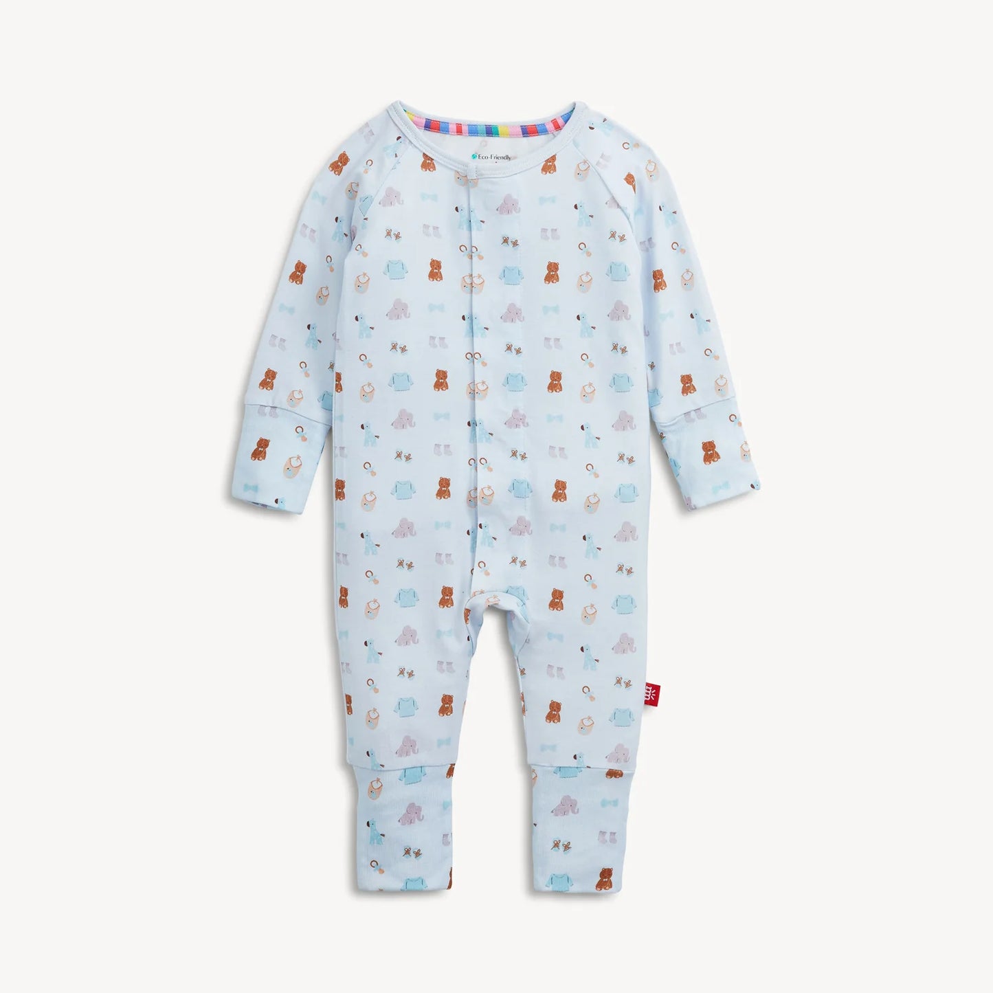 Magnetic Me | Nursery Nostalgia Blue Modal Footie
