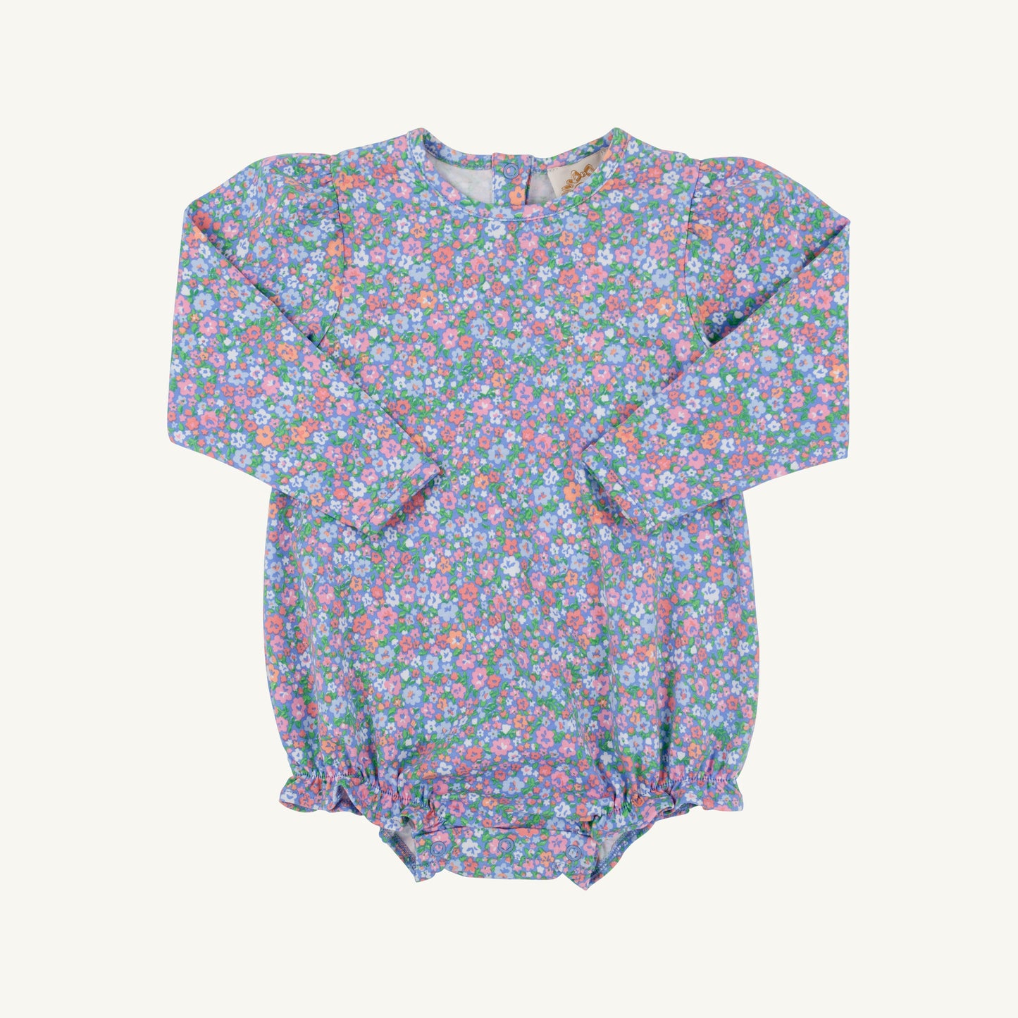 TBBC | Long Sleeve Penny's Play Bubble - Mountain Brook Mini Floral (Parrot Cay Coral)