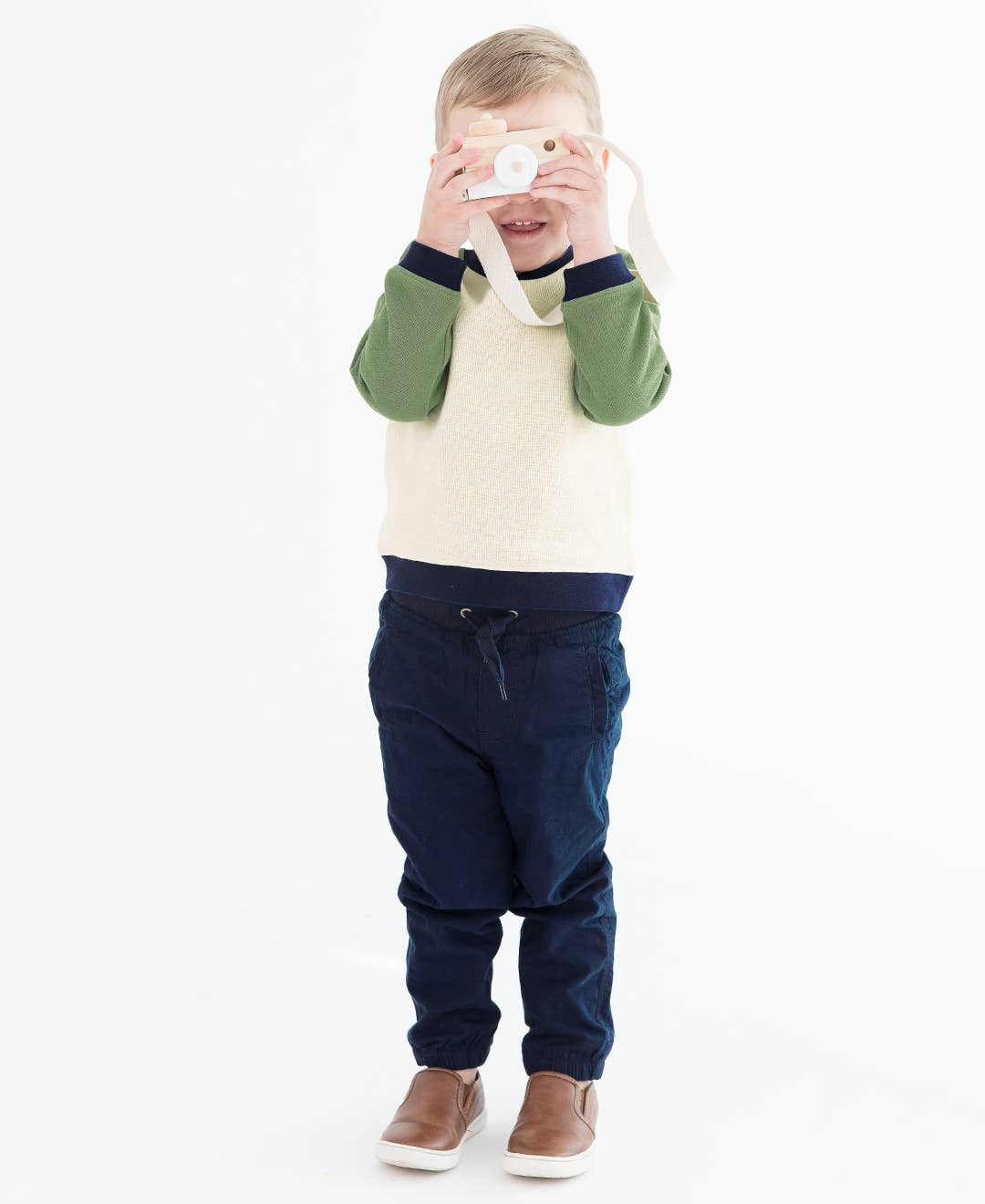 RuffleButts + RuggedButts - Boys Dark Navy Jogger Pants