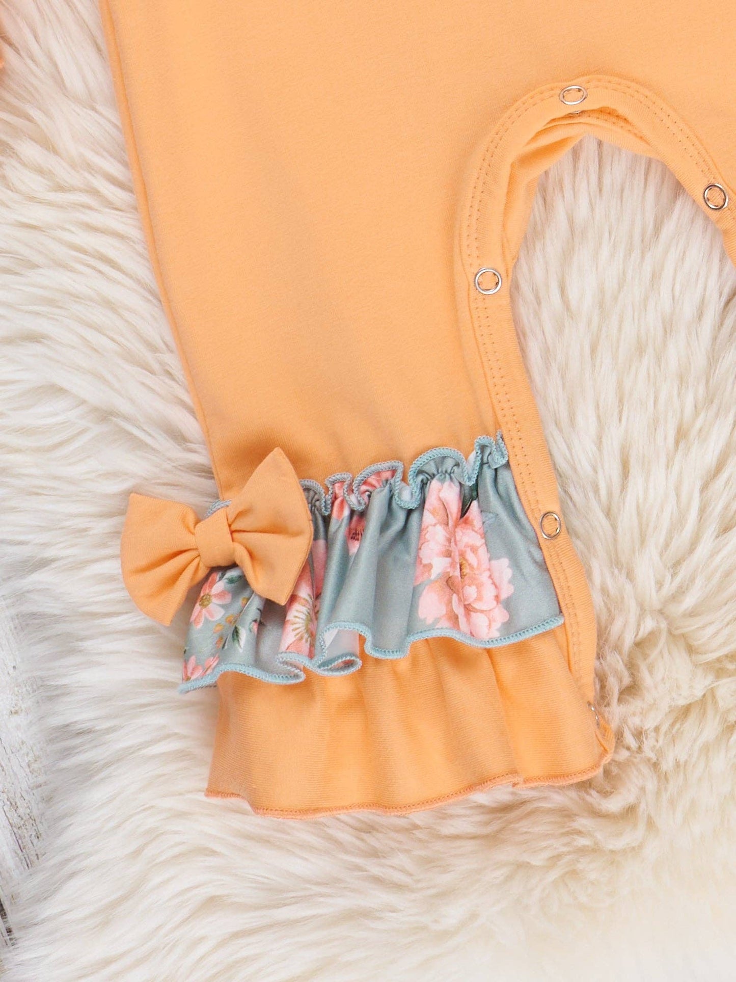 Farmhouse Floral Chick Romper