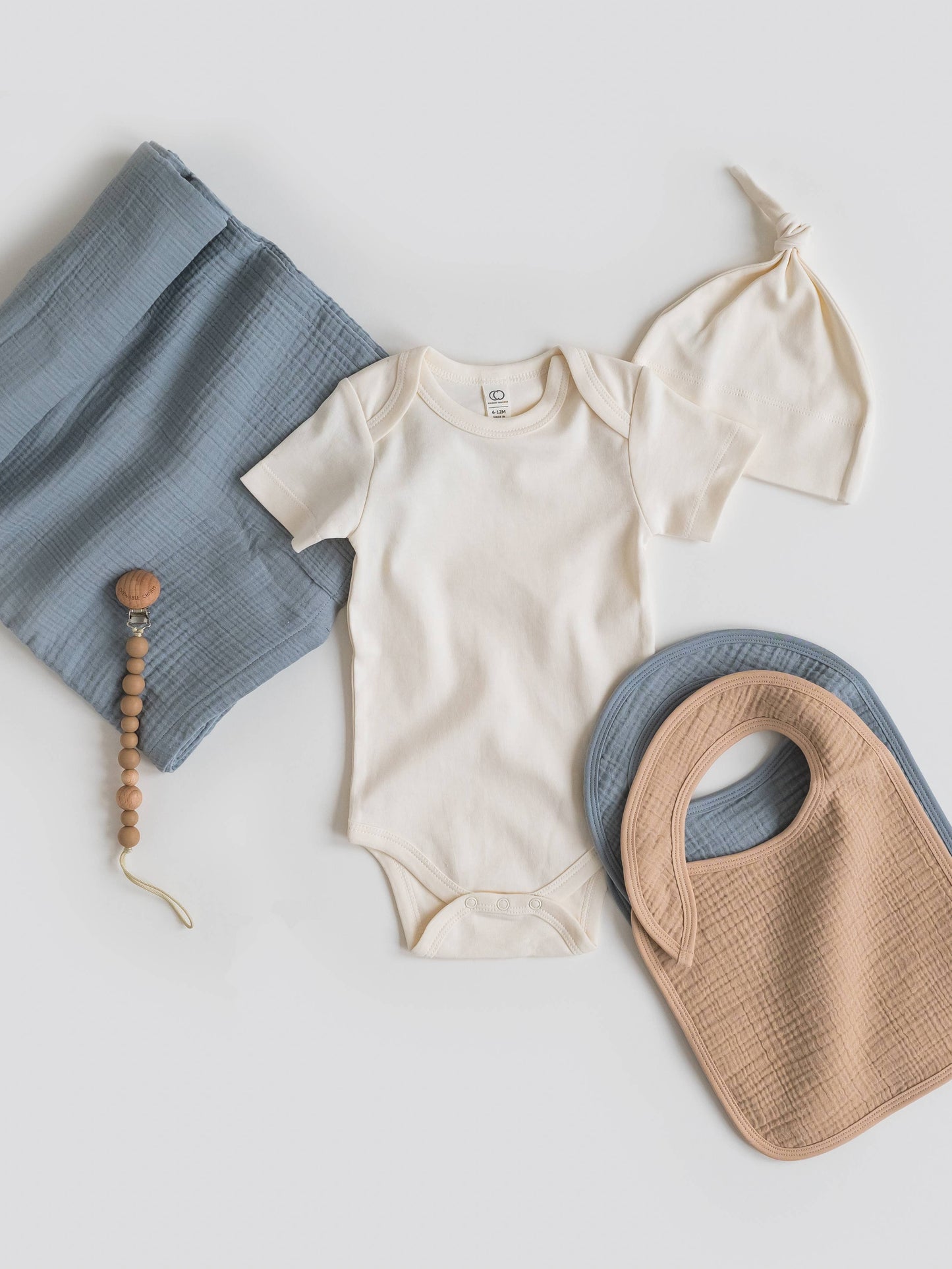 Colored Organics - Organic Baby Muslin Swaddle Blanket - Mist