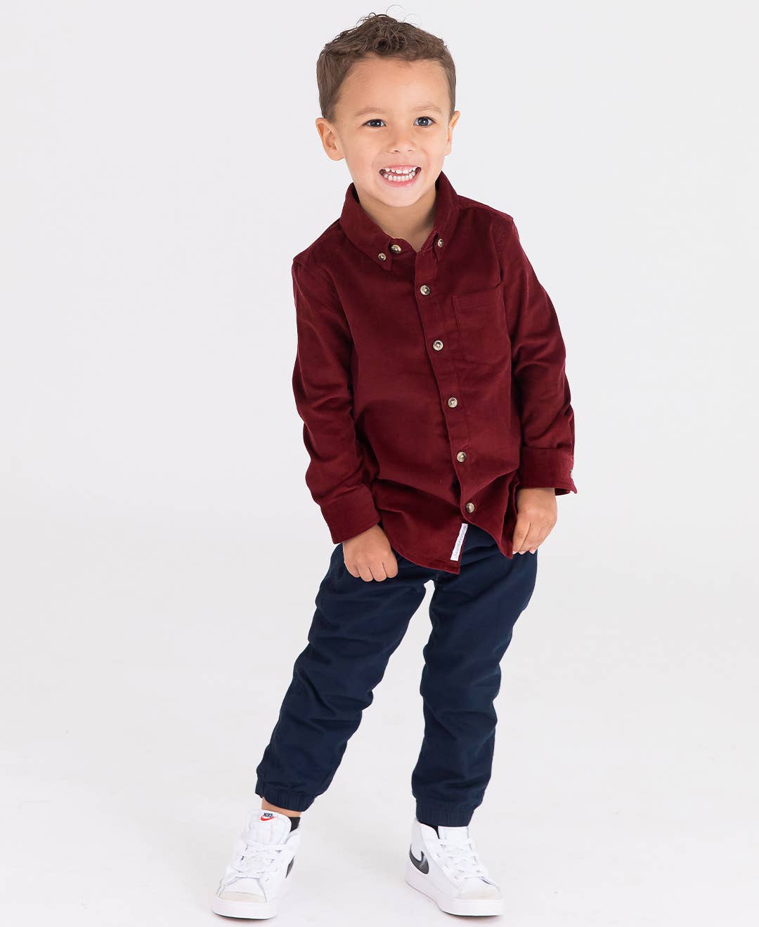 RuffleButts + RuggedButts - Boys Dark Navy Jogger Pants