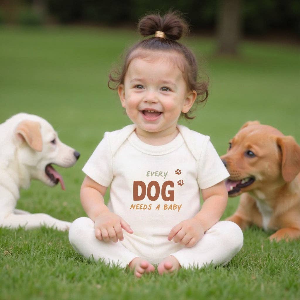 Every Dog Needs A Baby Onesie | 100% Organic Cotton