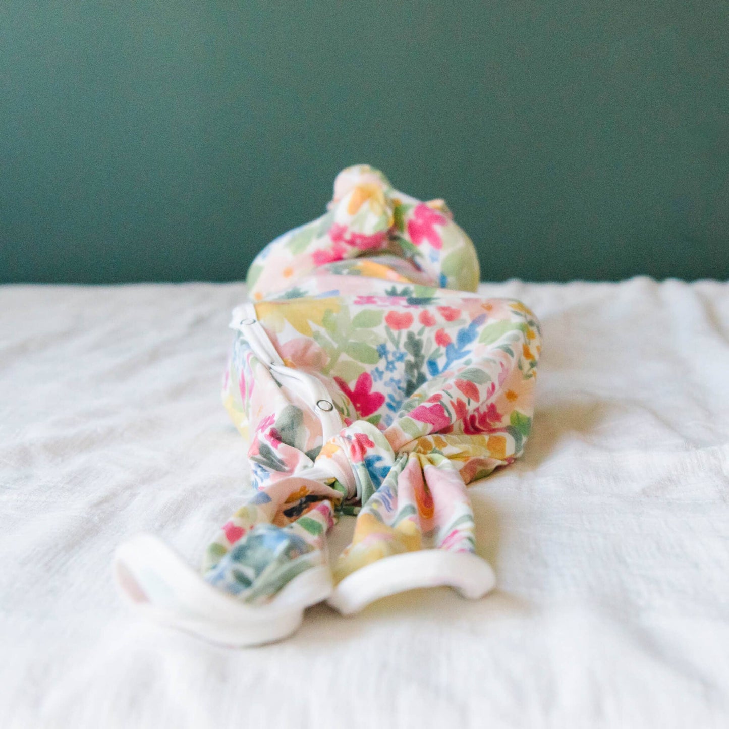 Copper Pearl | Newborn Knotted Gown - Lark