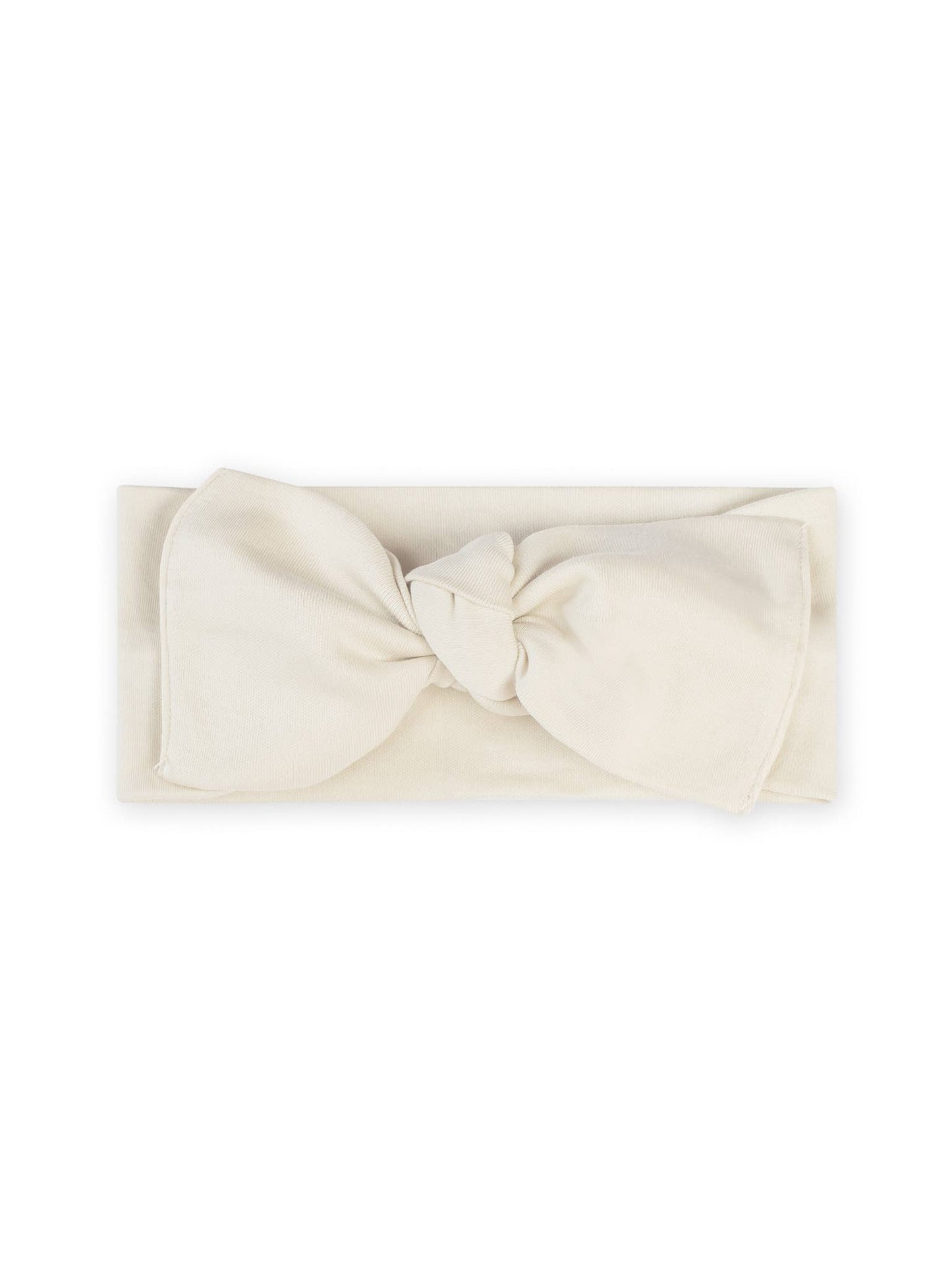 Colored Organics - Organic Baby Knot Bow Wrap - Natural