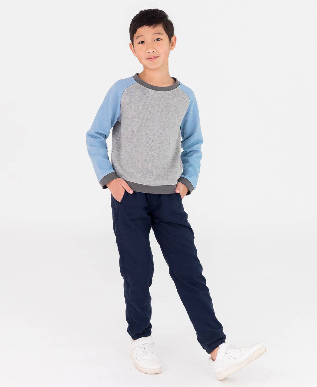 RuffleButts + RuggedButts - Boys Dark Navy Jogger Pants