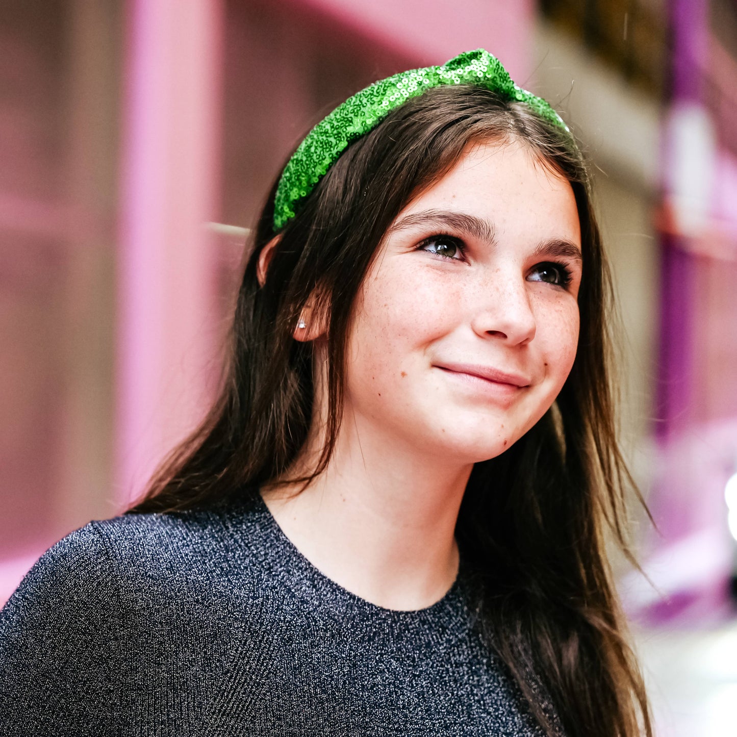 Sequin Knotted Headband