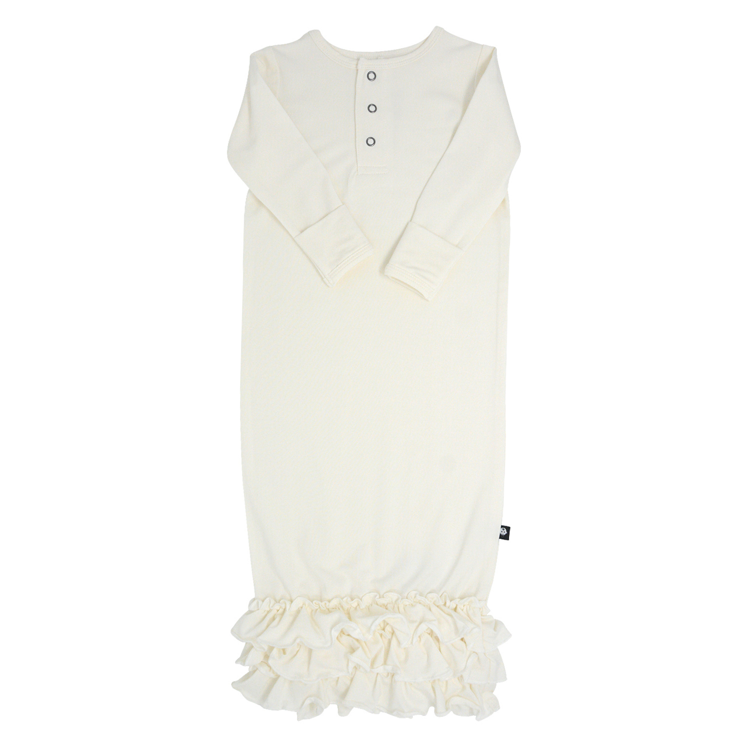 Ruffle Gown© and Knot Hat - Pink Blush