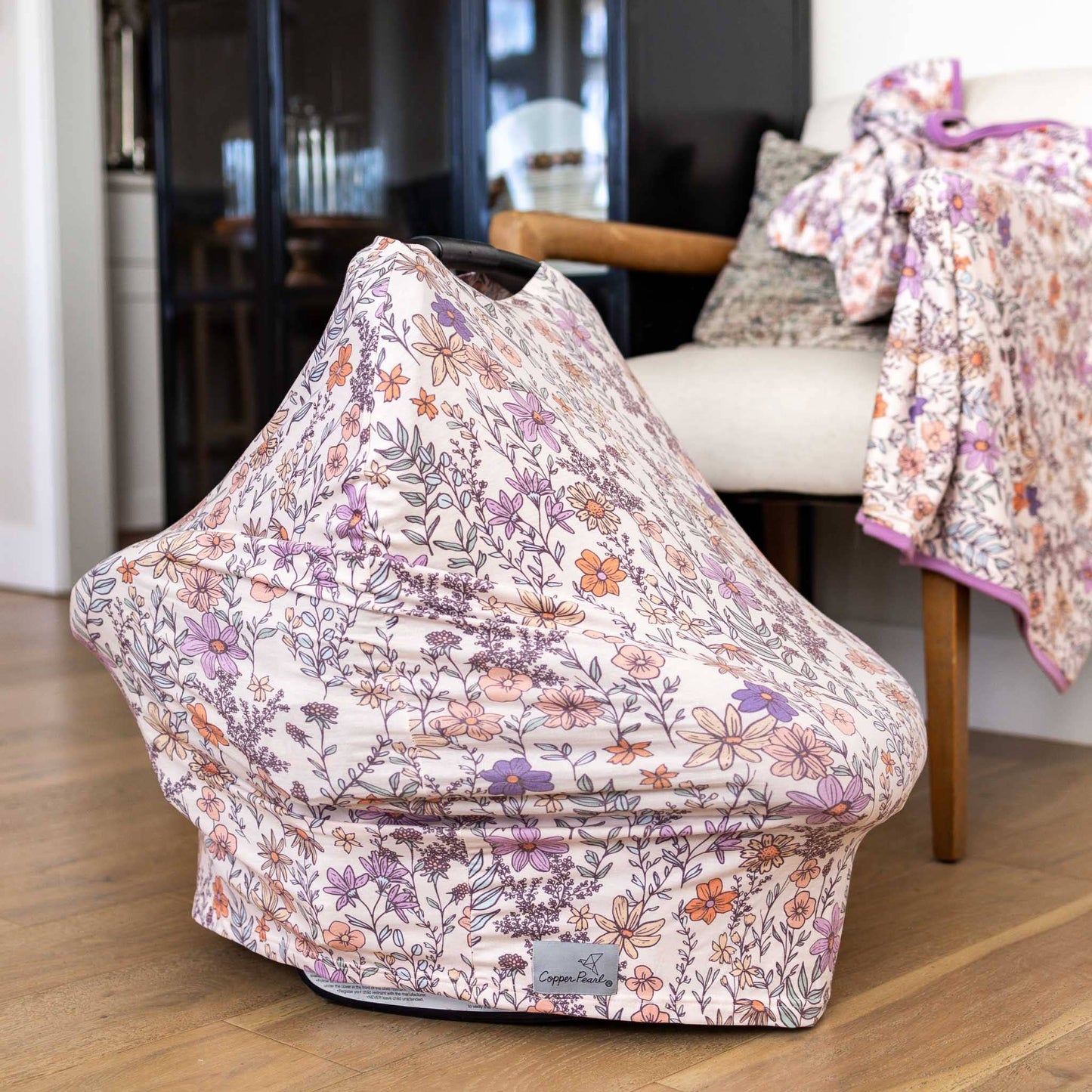Copper Pearl | Multi-Use Cover - Flora