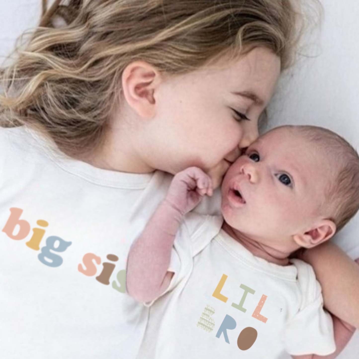 organic cotton tee | big sis