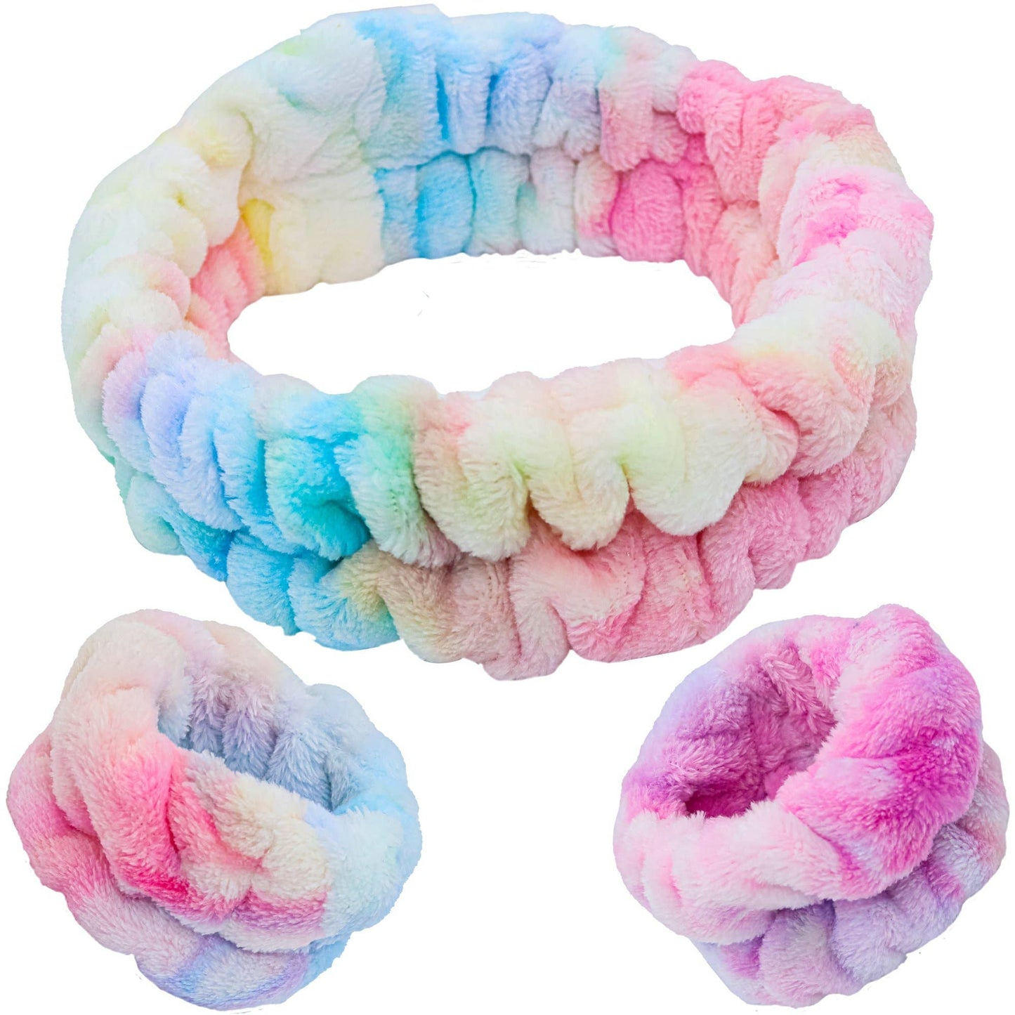 Spa Headband & Wristband Set