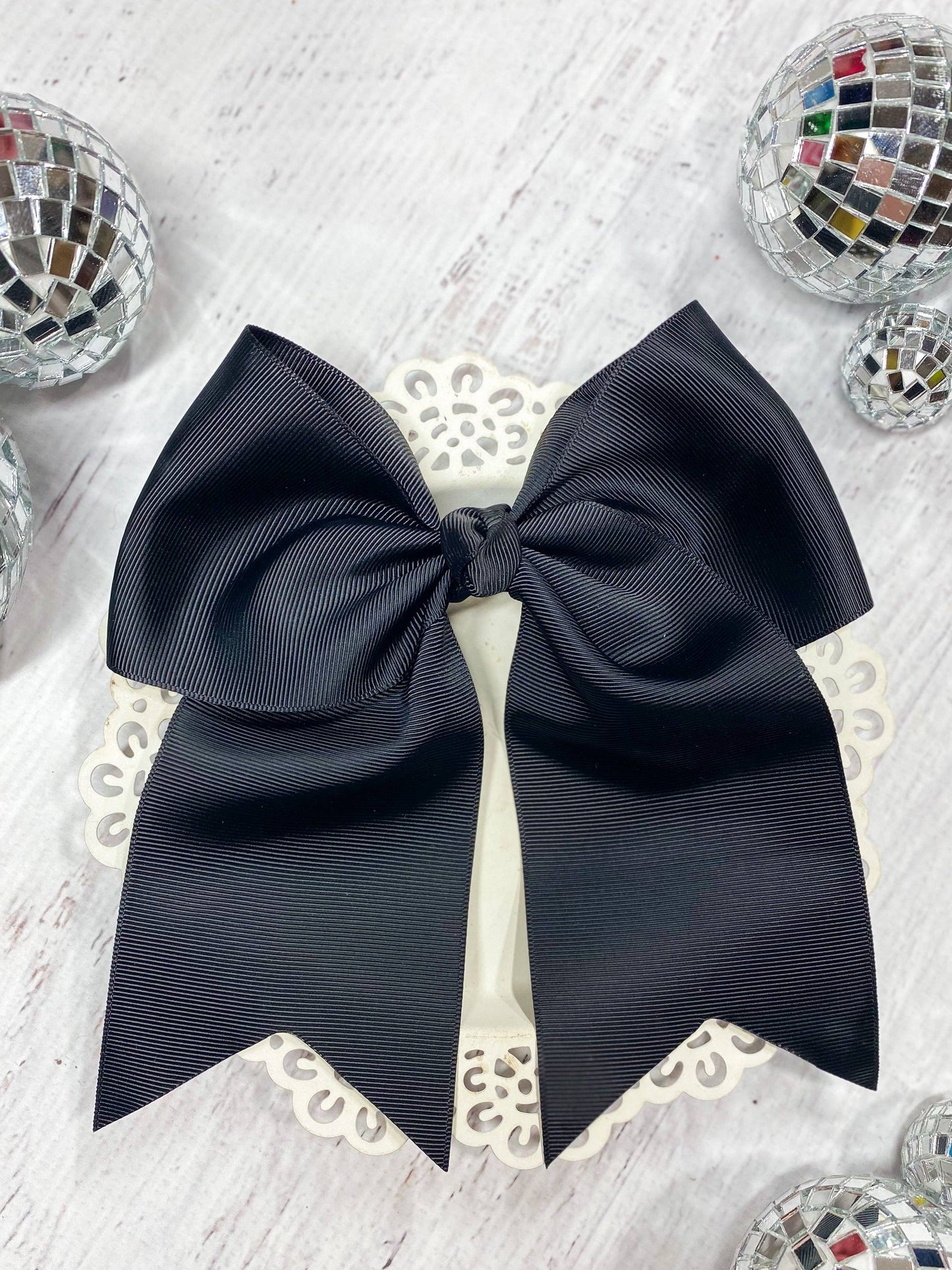 6" Cheer/Dance Bow - Alligator Clip