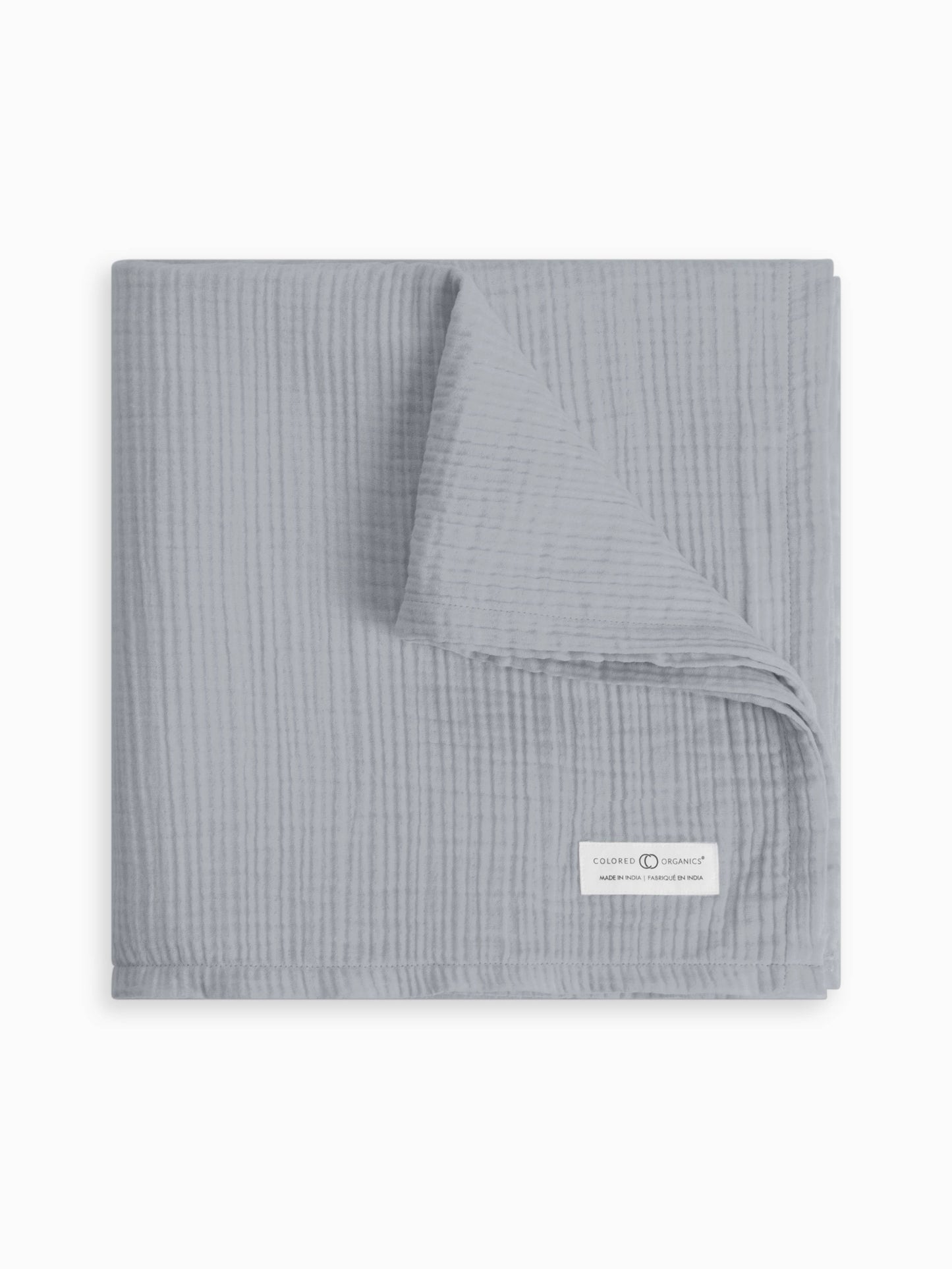 Colored Organics - Organic Baby Muslin Swaddle Blanket - Mist