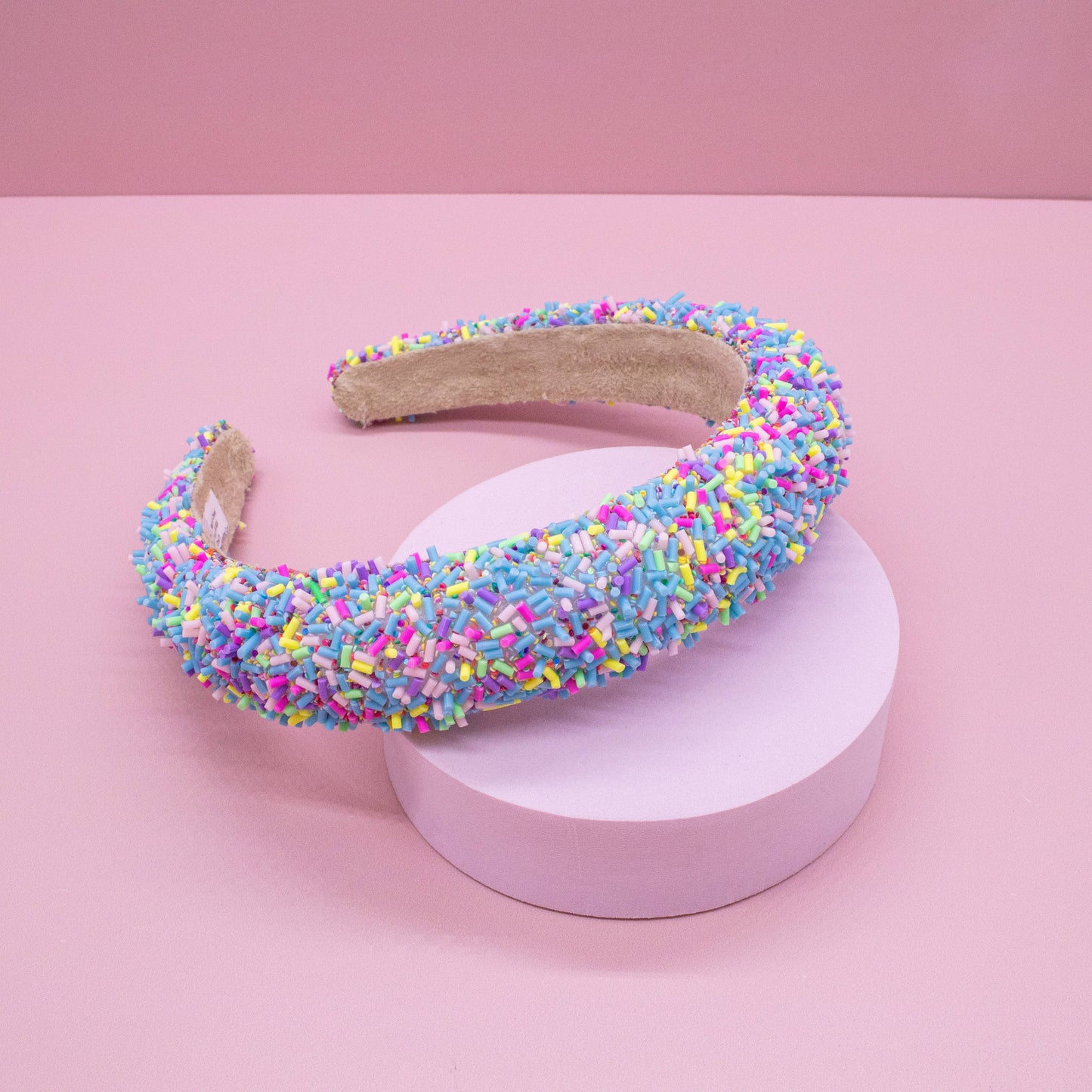 Rainbow Confetti Sprinkles Headband