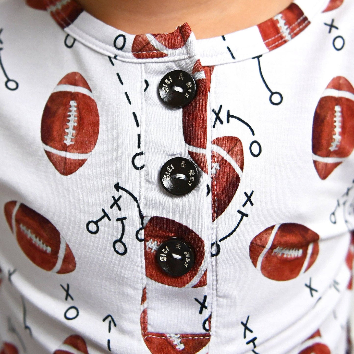 Bamboo Brady Football Lounge Set
