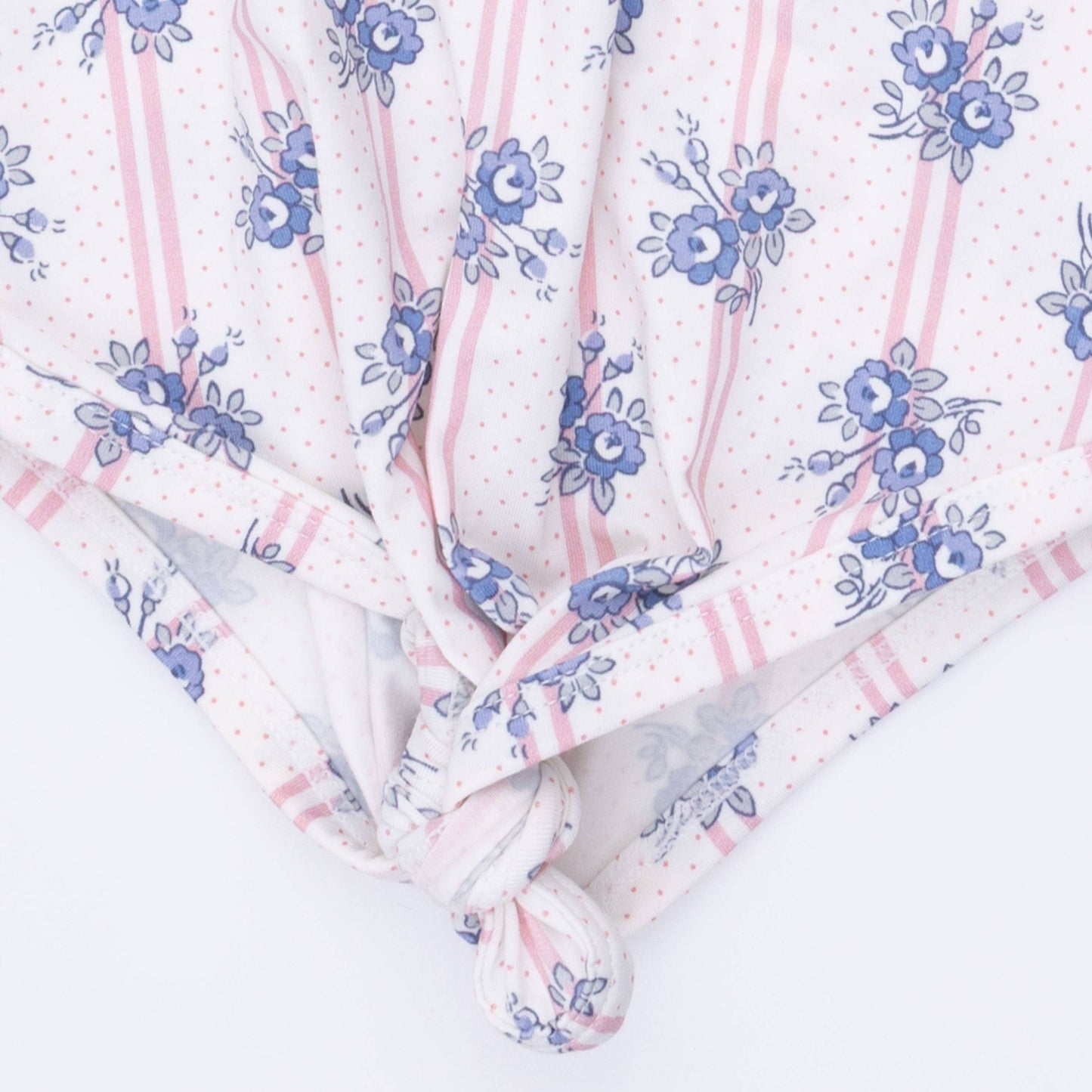 Angel Dear | Stripe Dot Roses - Knotted Gown and Headband