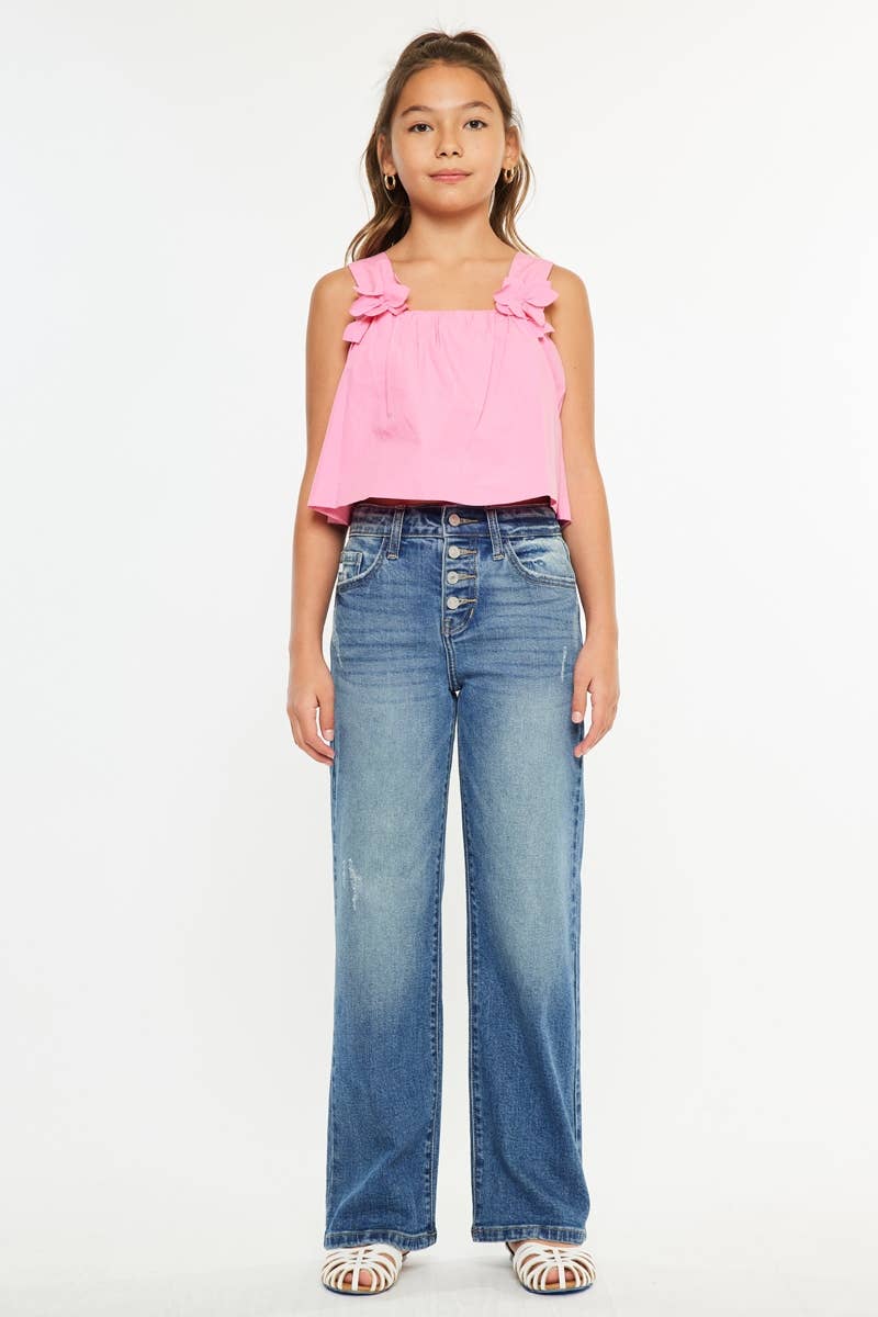 Kan Can USA - Celine High Rise 90’s Flare Jeans