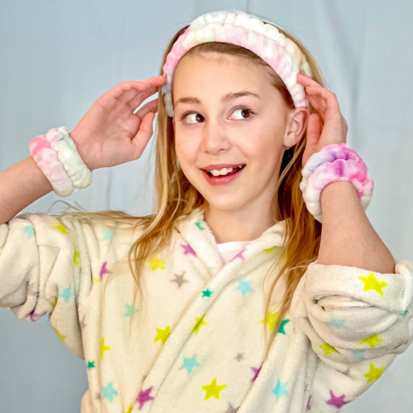 Spa Headband & Wristband Set