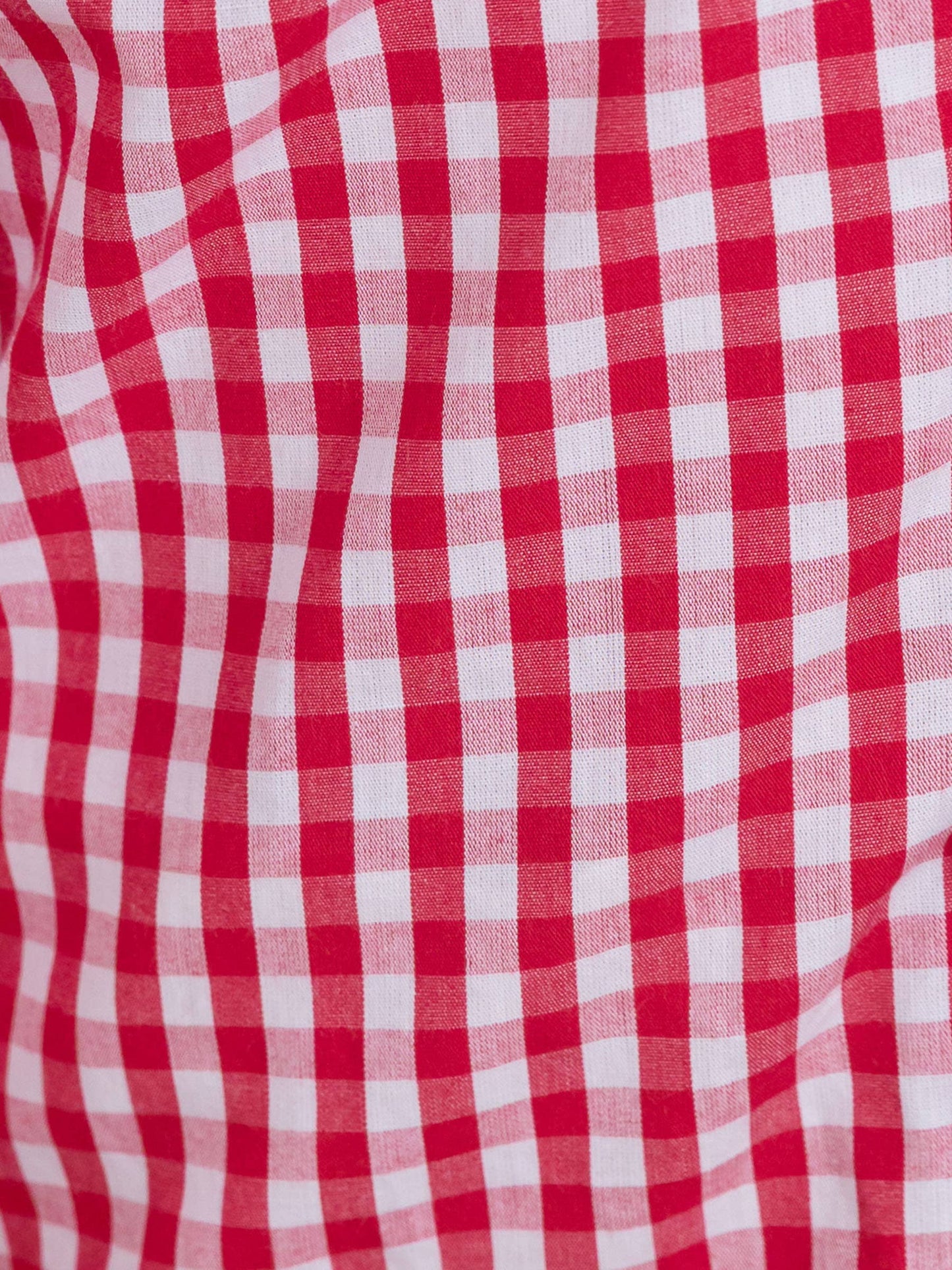 RuffleButts + RuggedButts - Boys Classic Red Gingham Long Sleeve Button Down