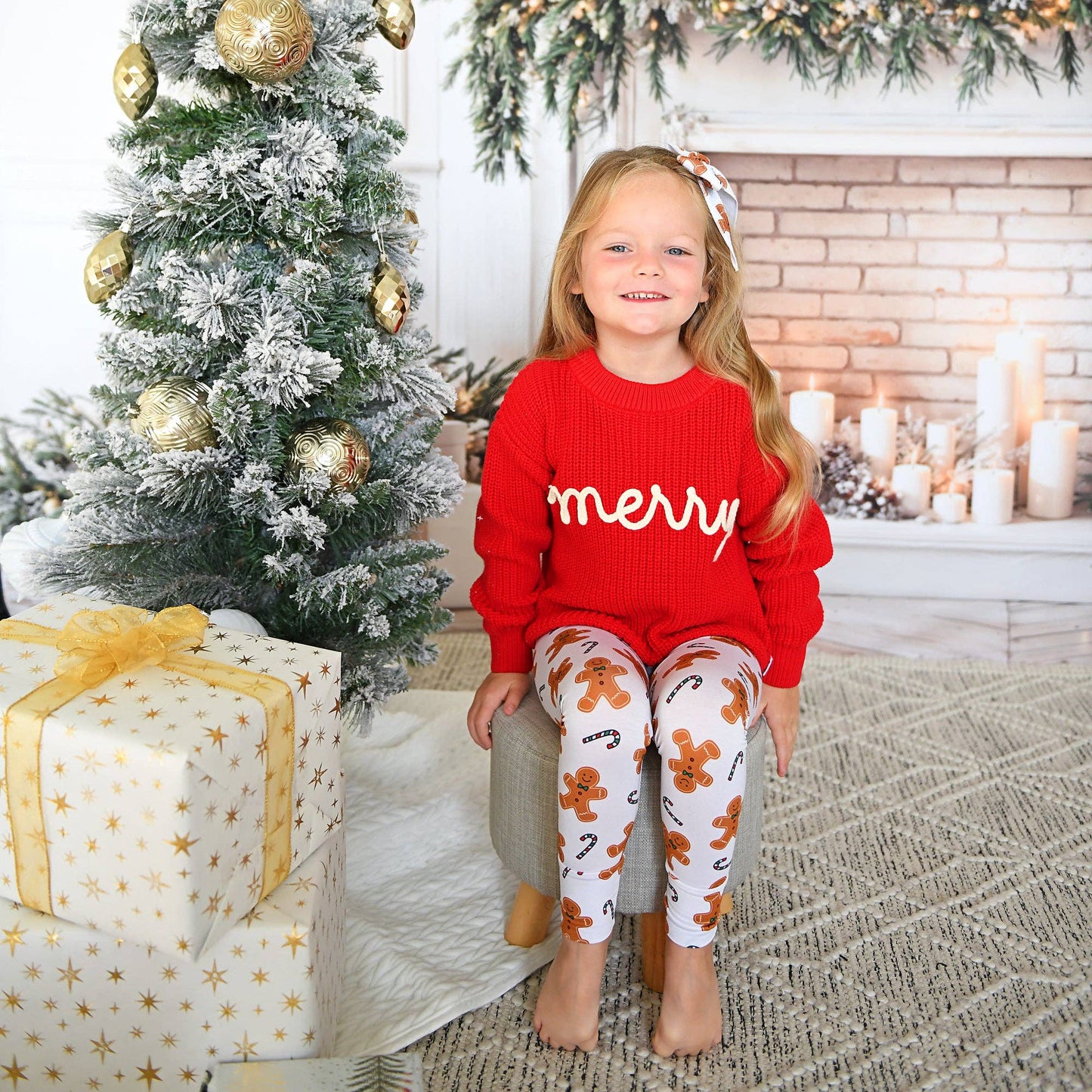 Fritz Gingerbread Bamboo Leggings