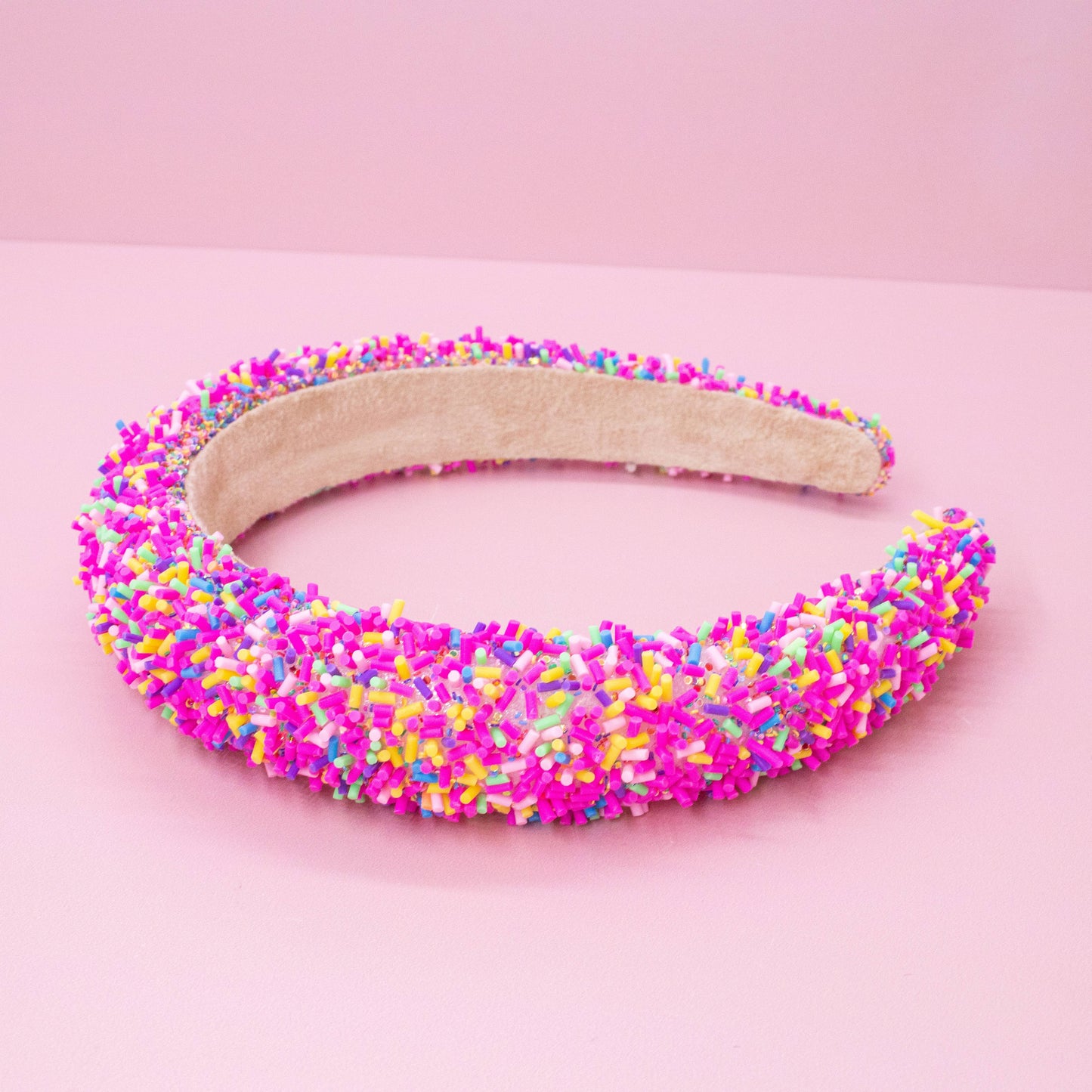 Rainbow Confetti Sprinkles Headband