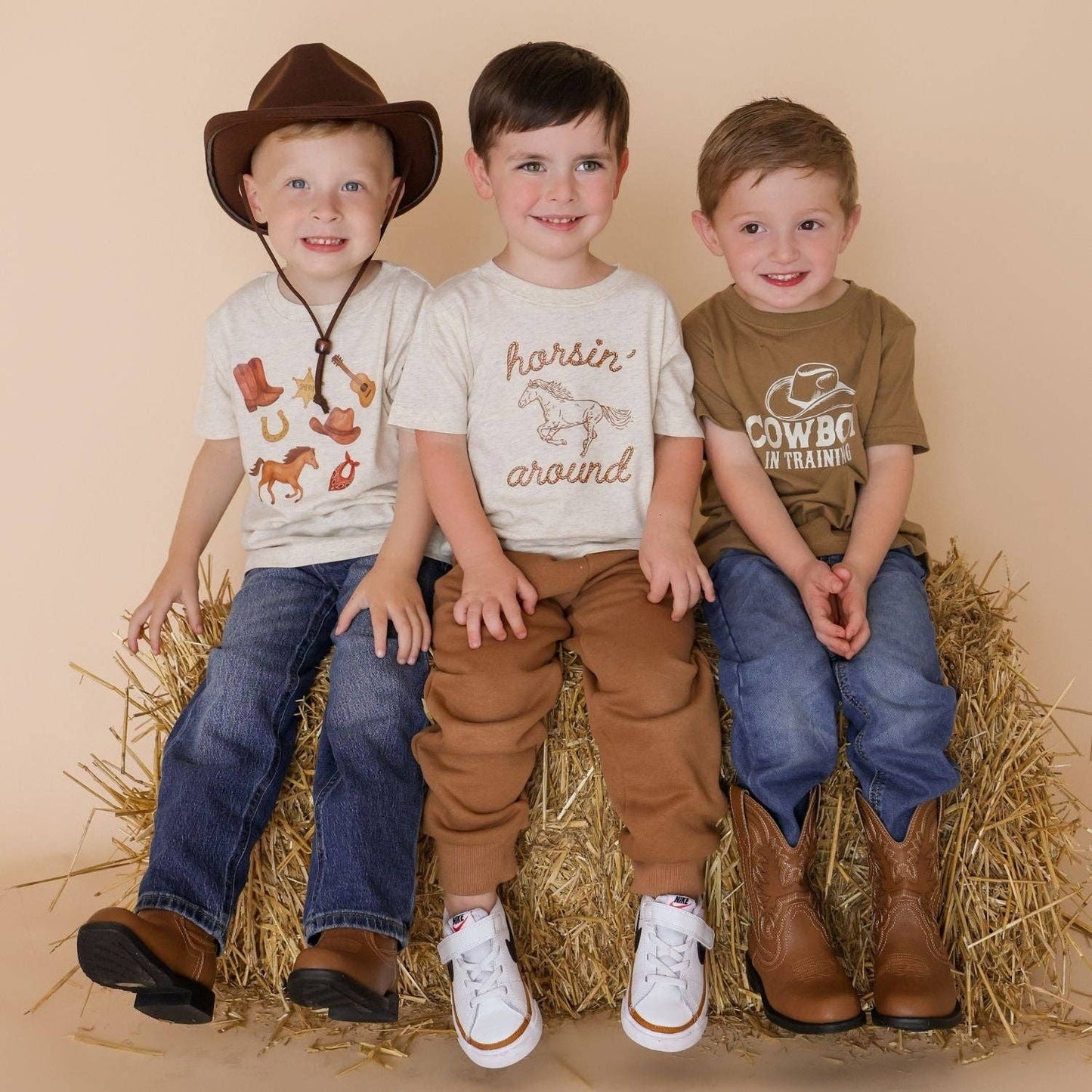 Horsin' Around Western Short Sleeve T-Shirt