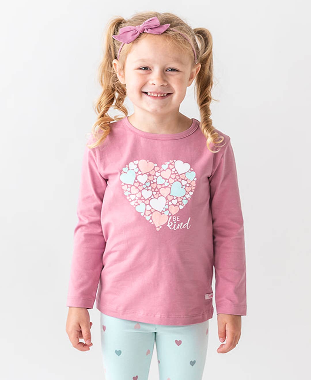 3-Pack Bow Headbands - White, Mauve & Violet