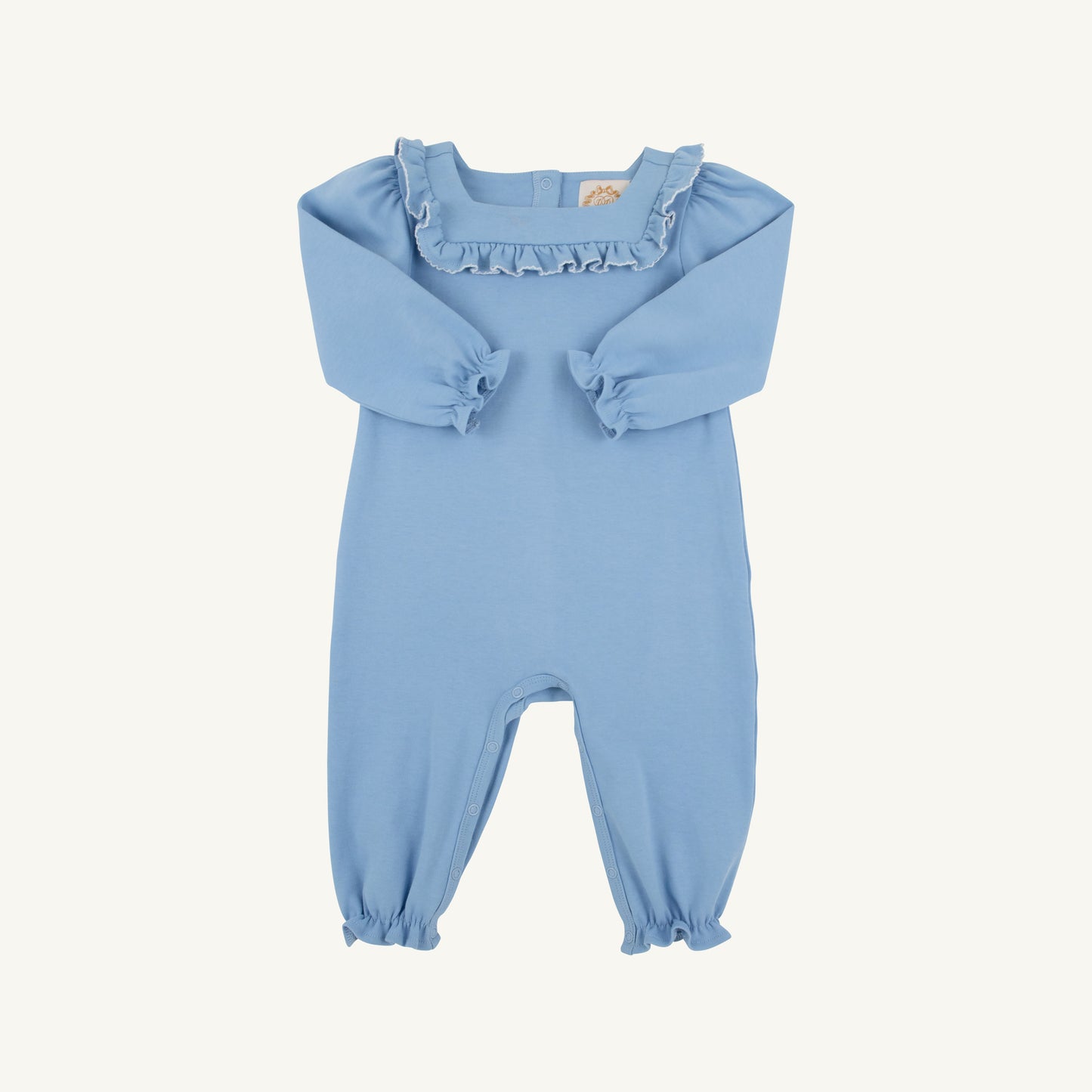 TBBC | Darla Day Romper - Sarasota Sky with Worth Ave White