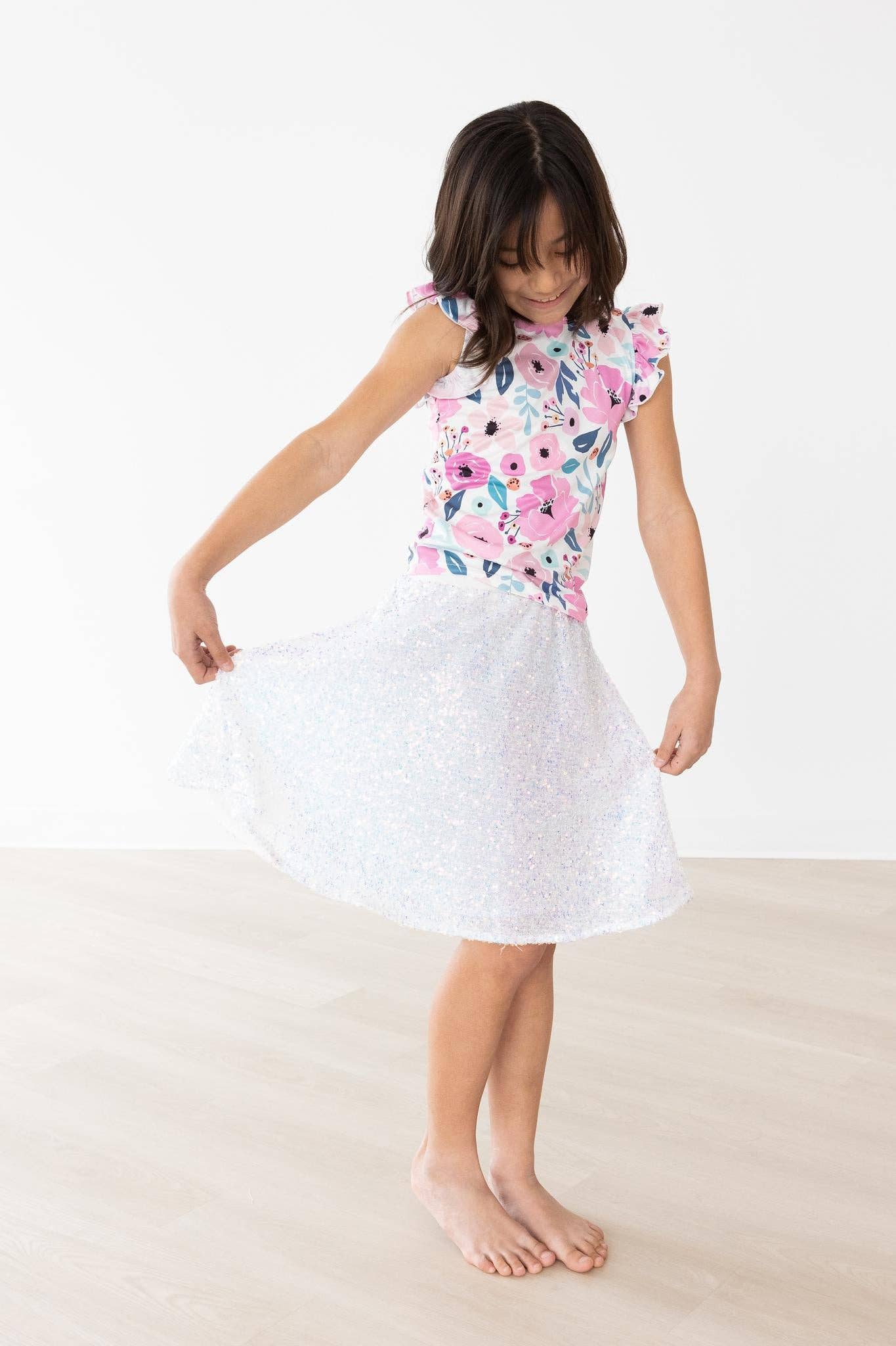 Pretty in Purple Ruffle Tee