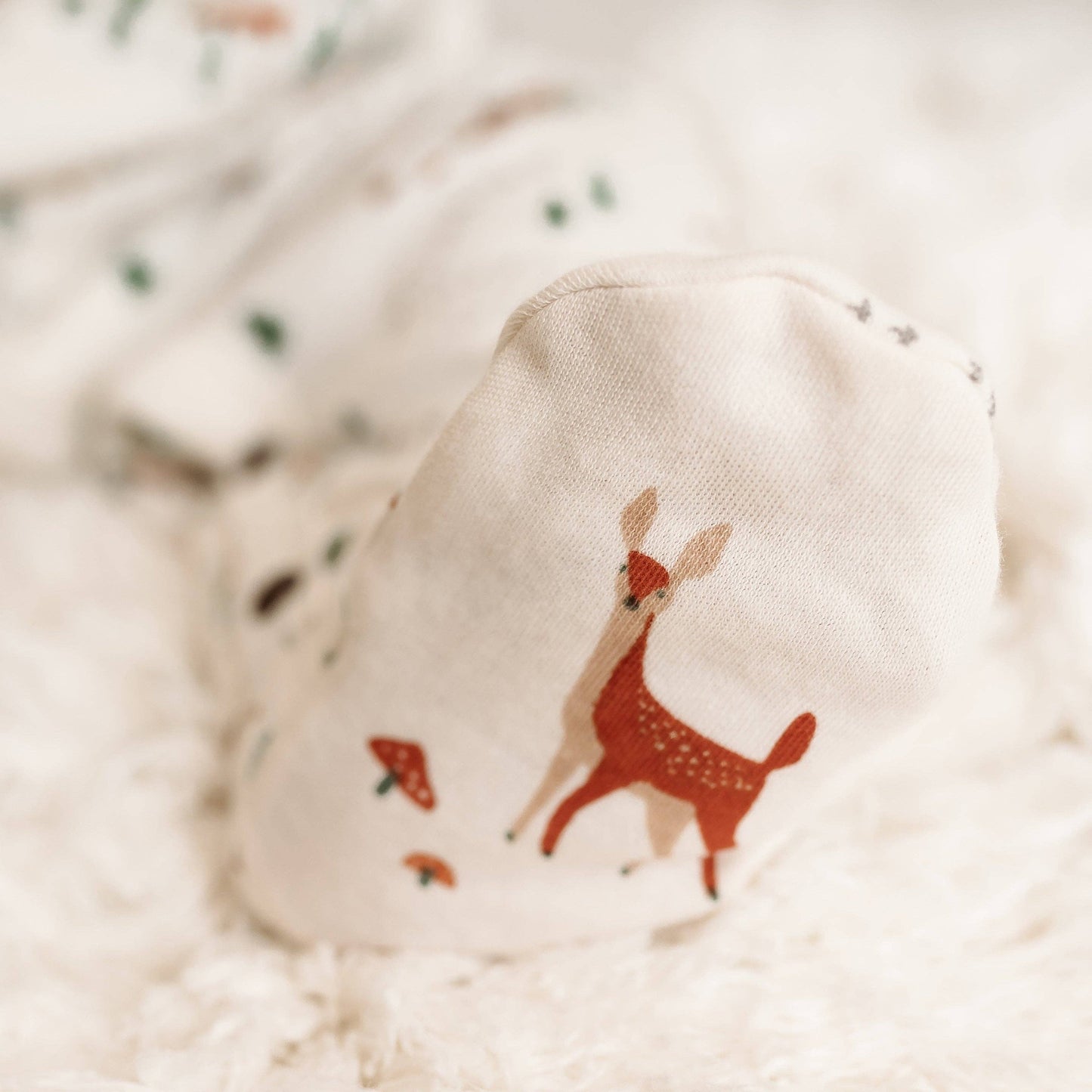 Finn + Emma - Footie | into the woods organic cotton