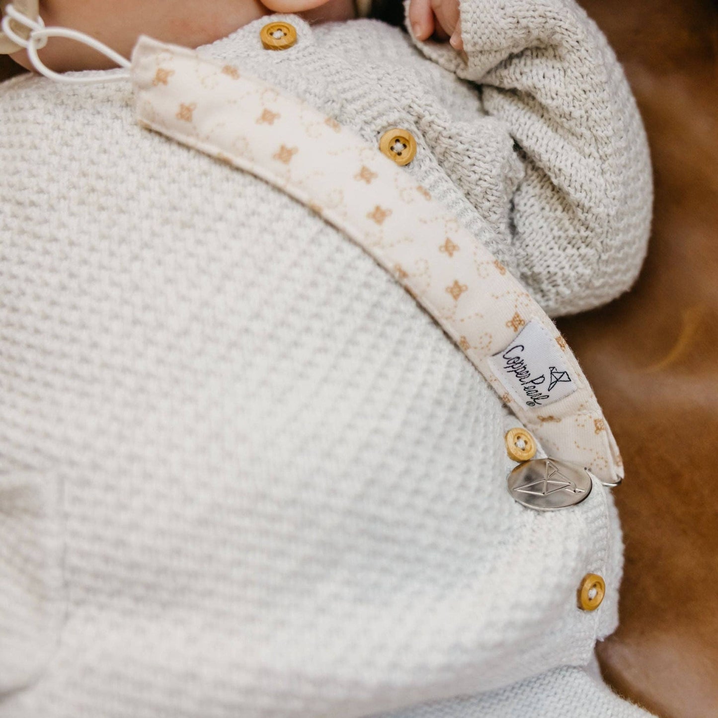 Copper Pearl | Binky Clips - Eden
