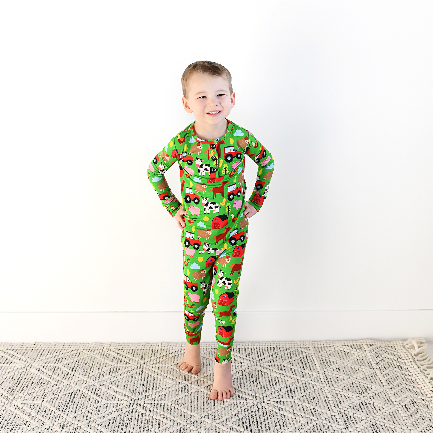 Tanner Two Piece Bamboo Pajamas