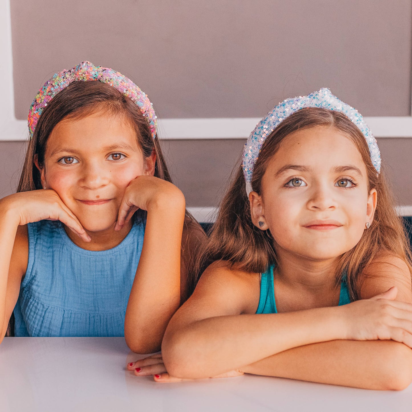 Confetti Sequin Knotted Headband