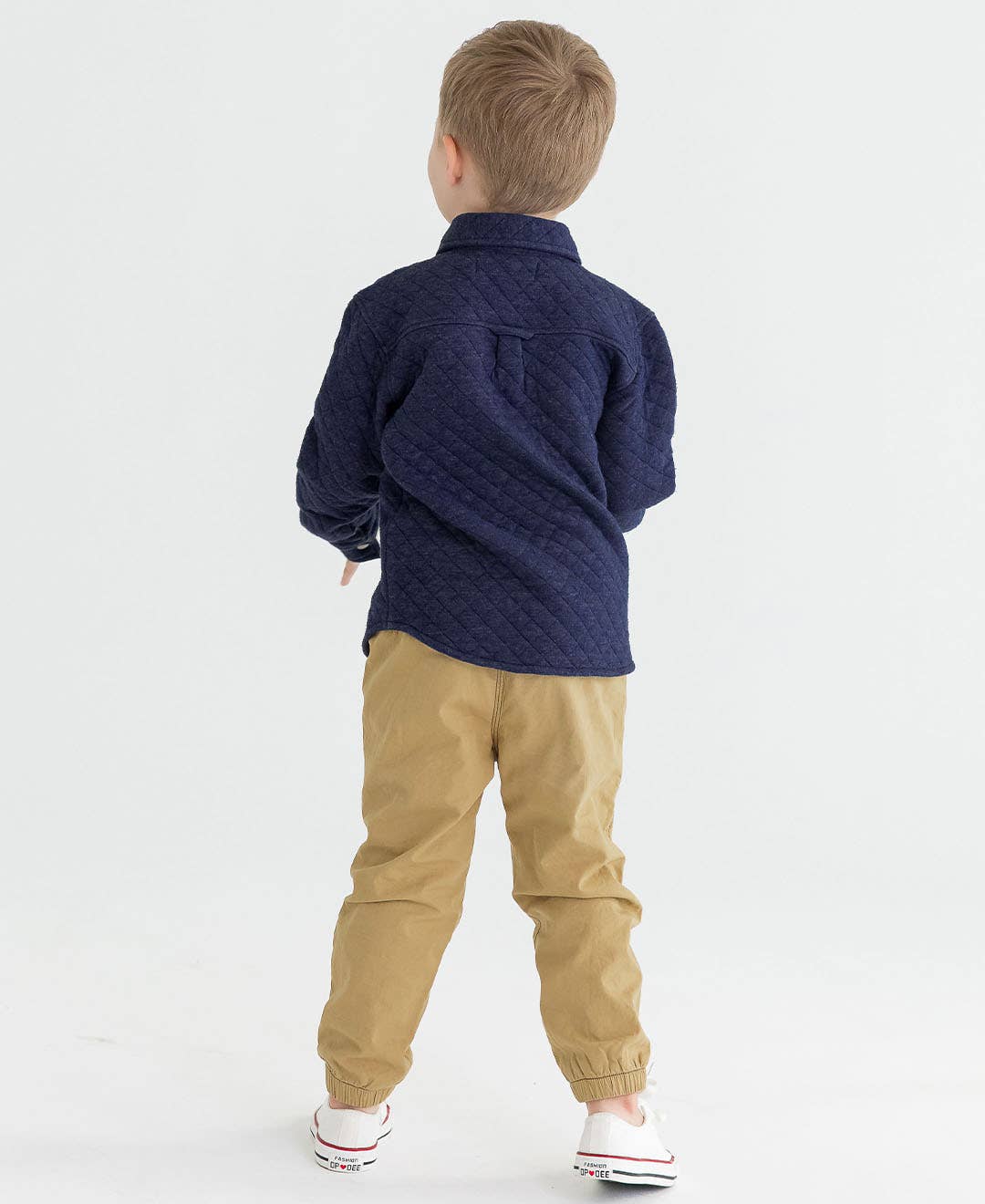 RuffleButts + RuggedButts - Boys Dark Khaki Jogger Pants
