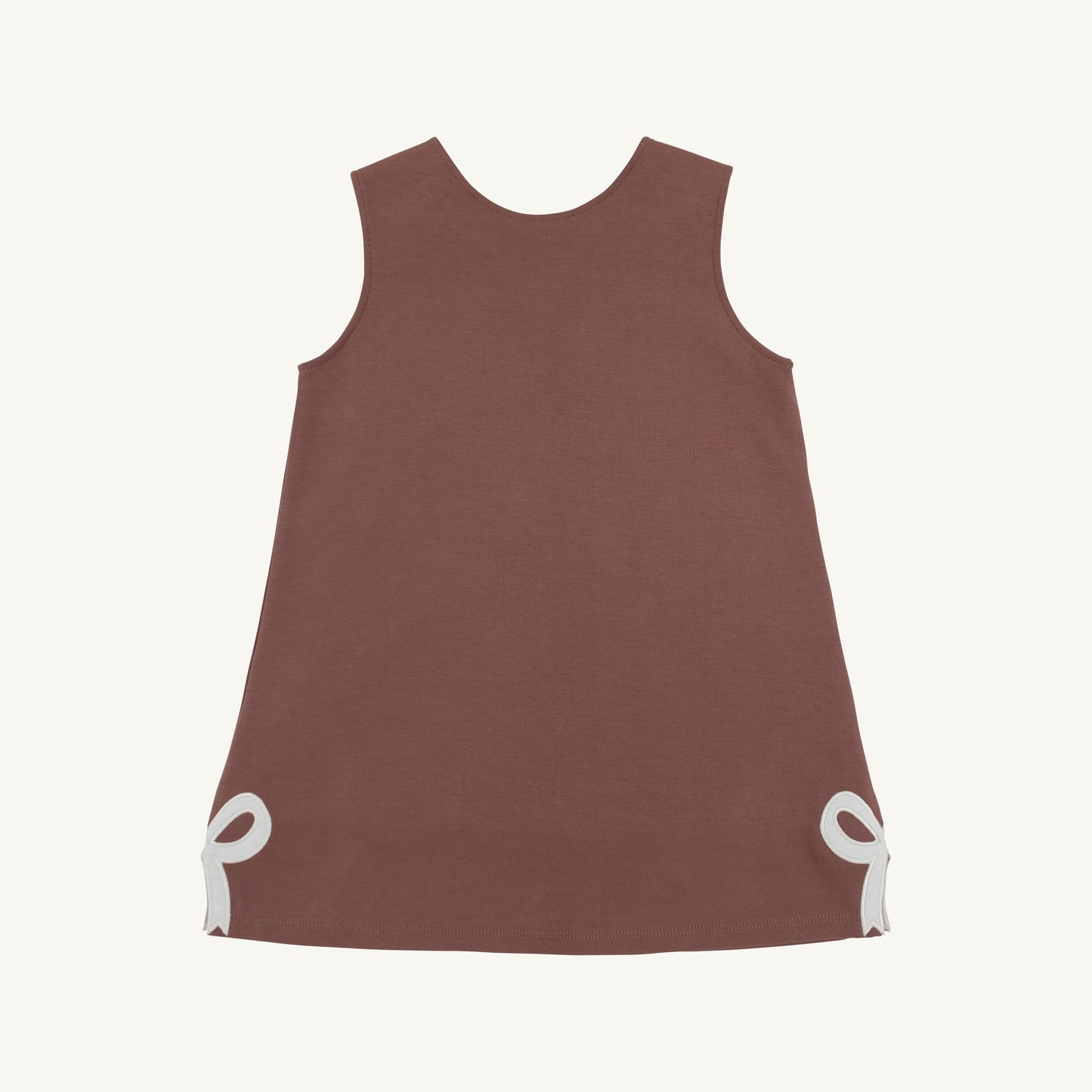 TBBC | Juliet Jumper (Pima) - Gray Bay Brown with Palmetto Pearl and Bows