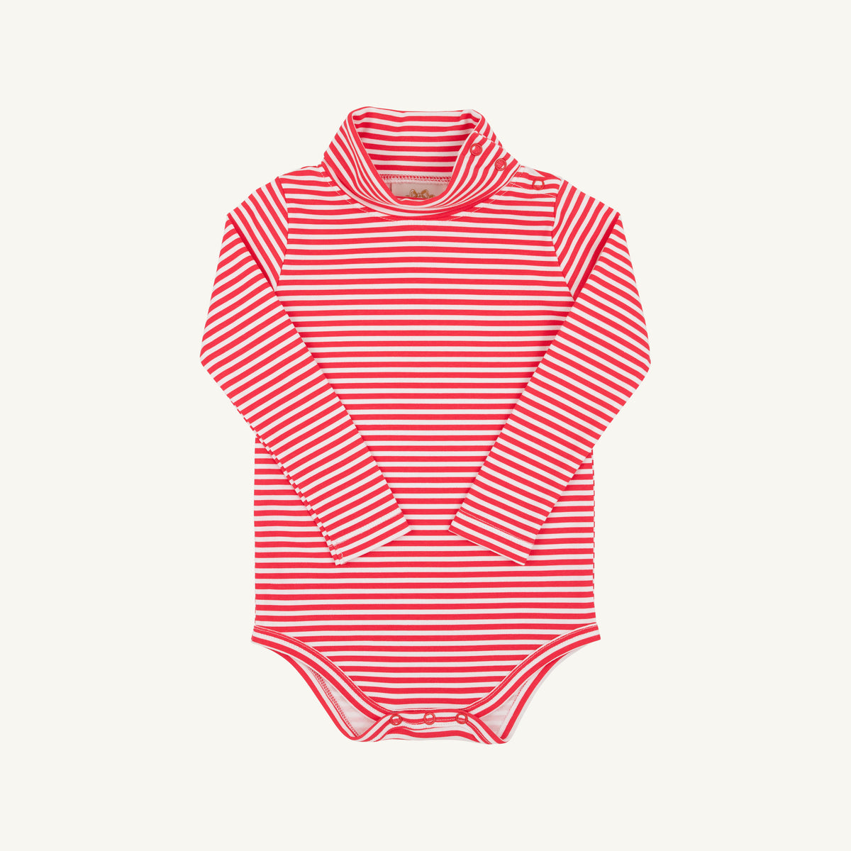 TBBC | Tatum's Turtleneck & Onesie - Richmond Red Stripe